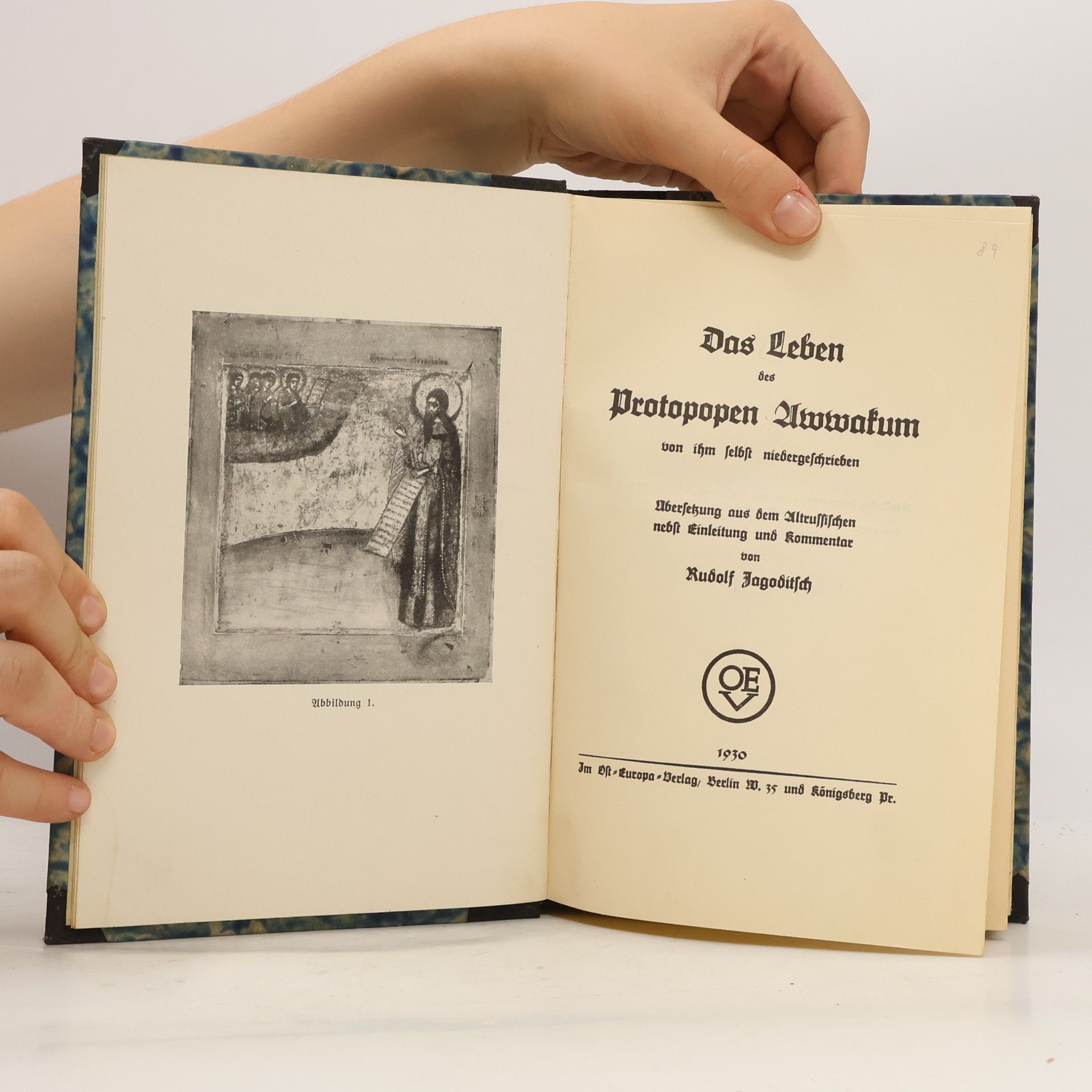 Rudolf Jagoditsch Das Leben des Protopopen Awwakum