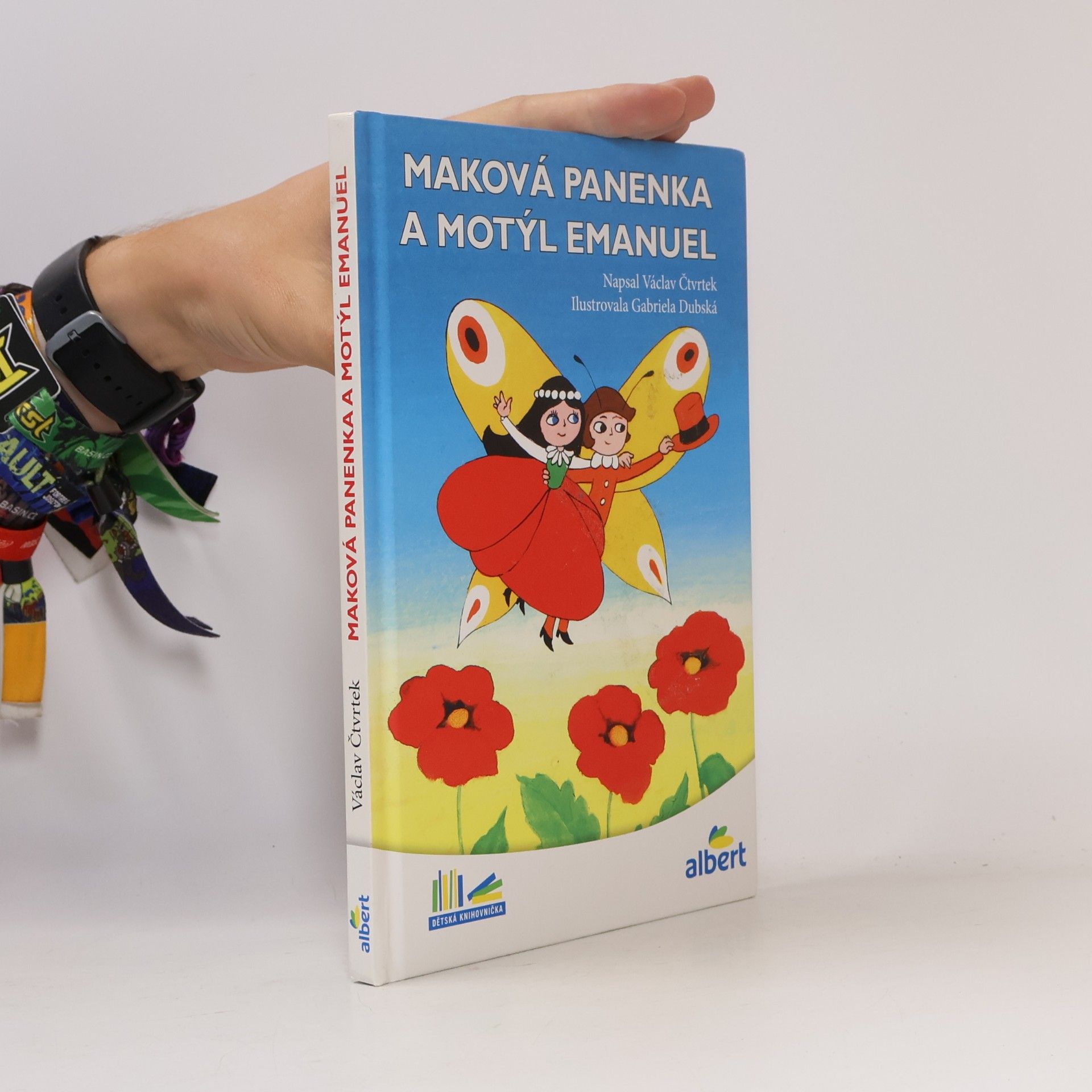 Václav Čtvrtek Maková panenka a motýl Emanuel