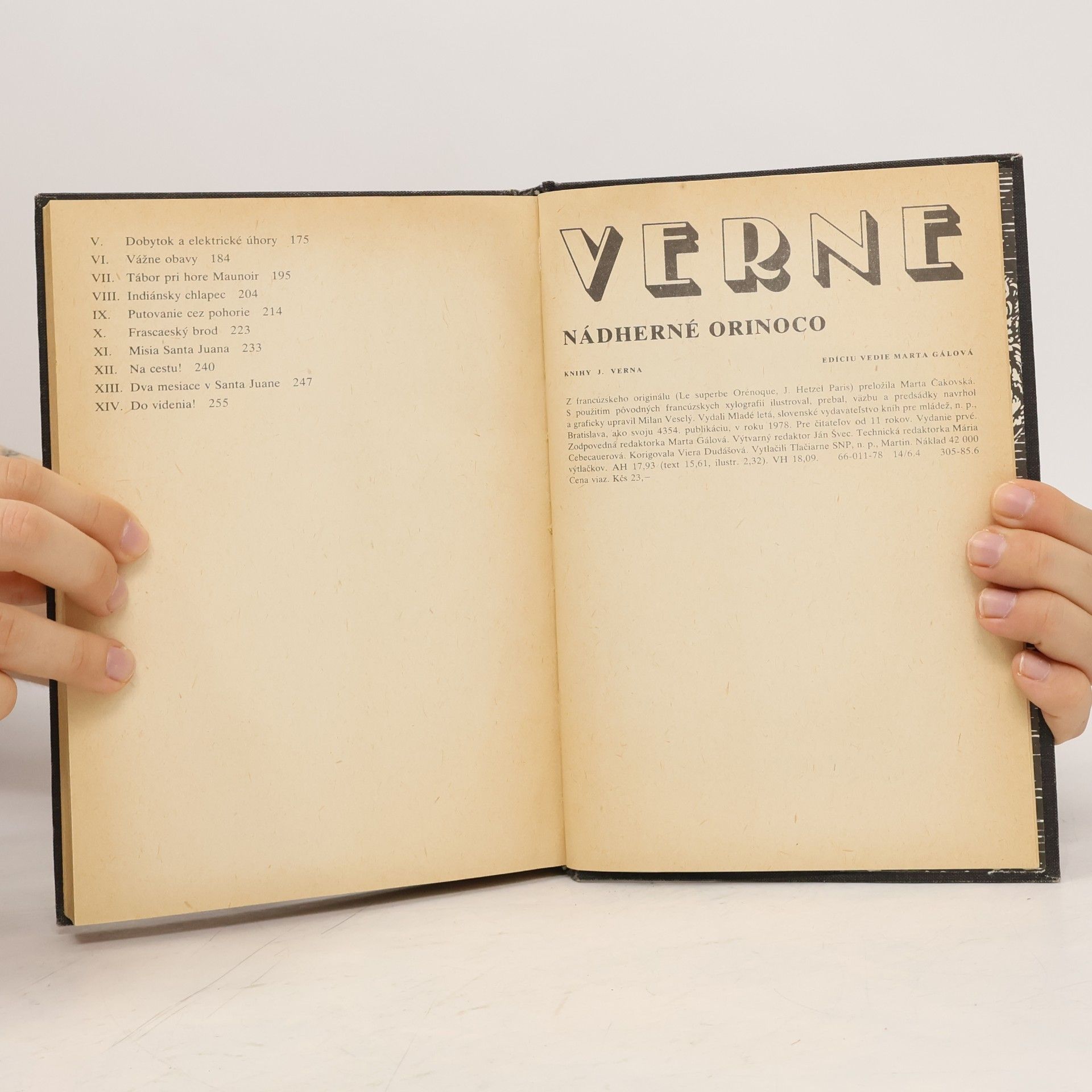 Jules Verne Nádherné Orinoco