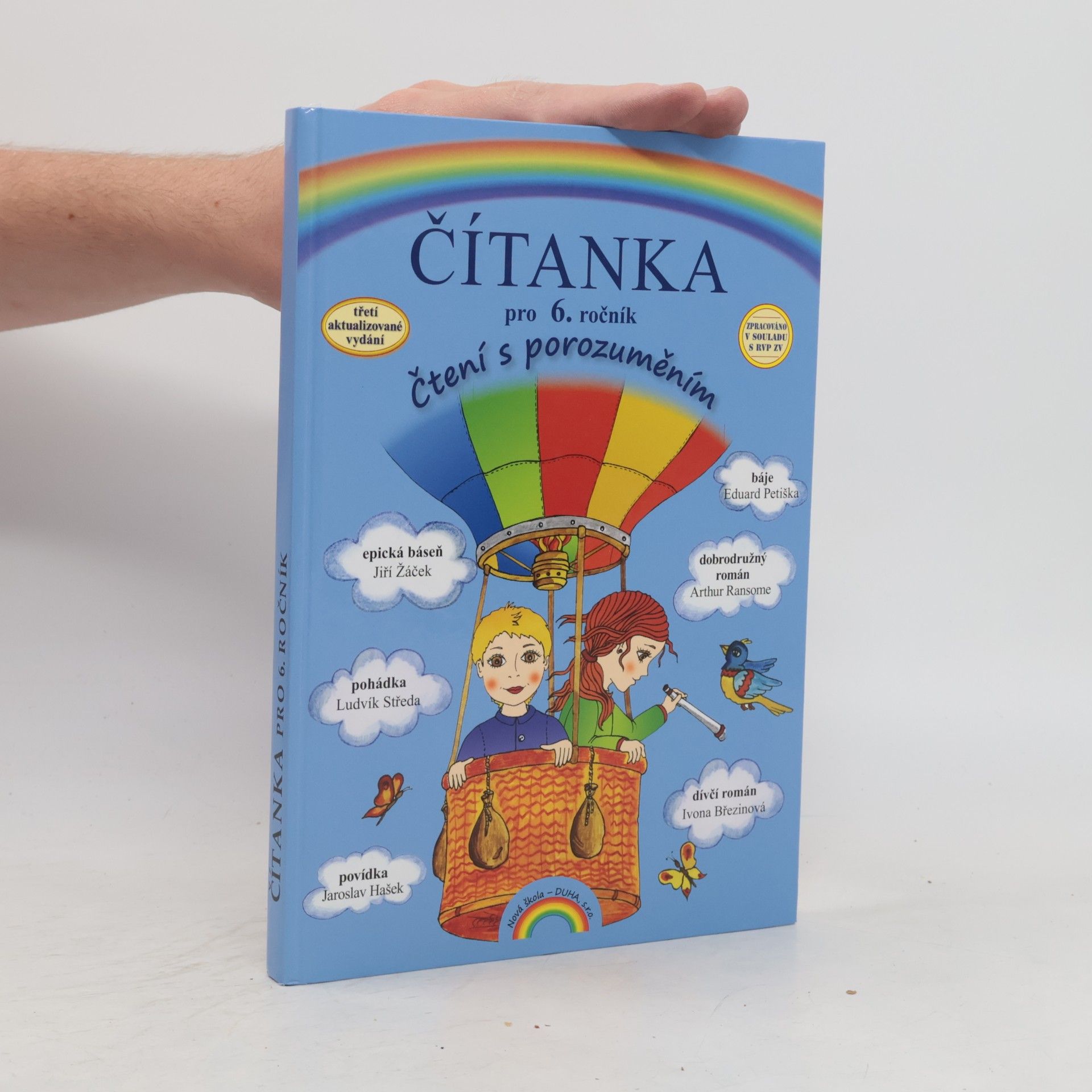 Kolektiv autorů Čítanka 6, tvrdá vazba - Čtení s porozuměním