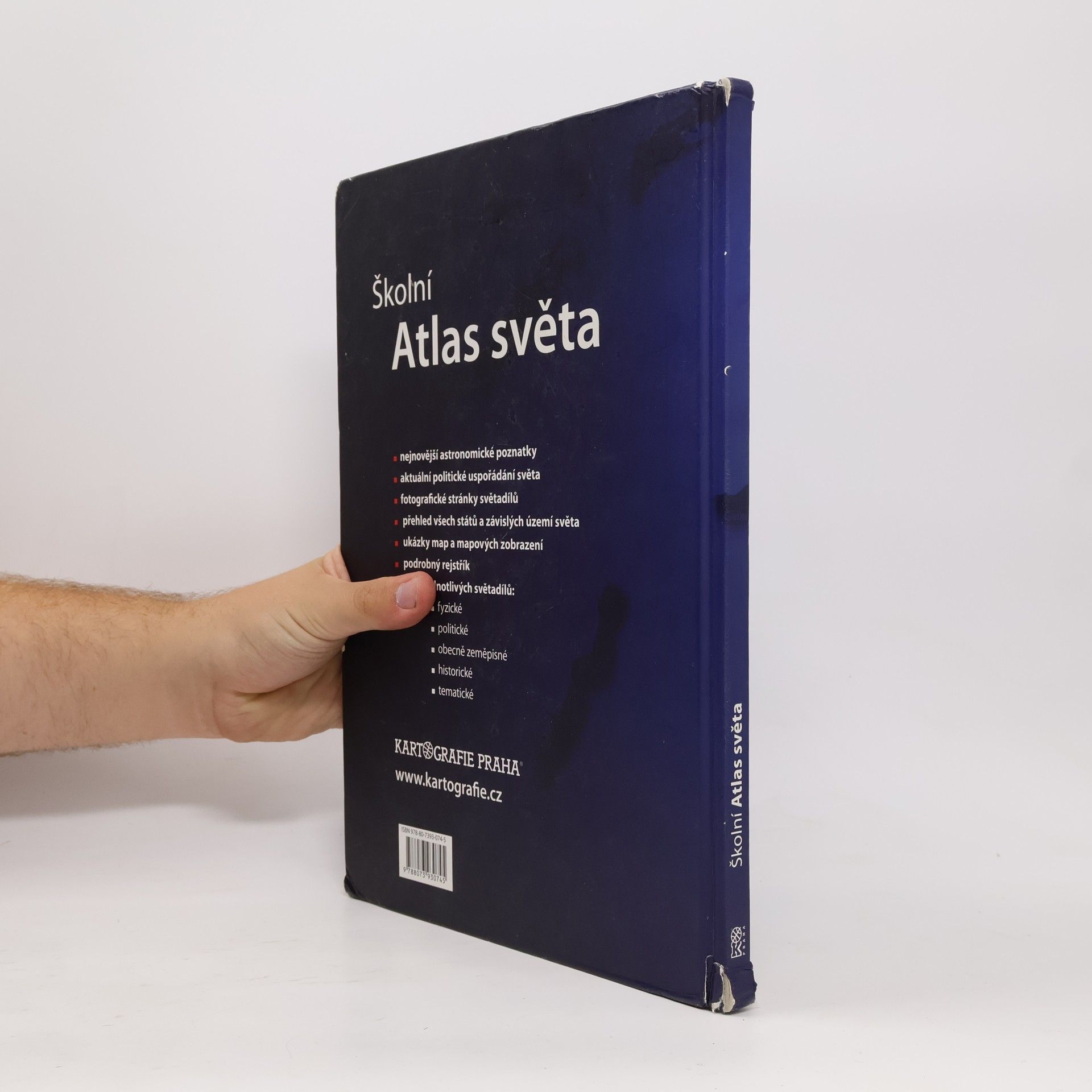 Kolektiv autorů Školní atlas světa