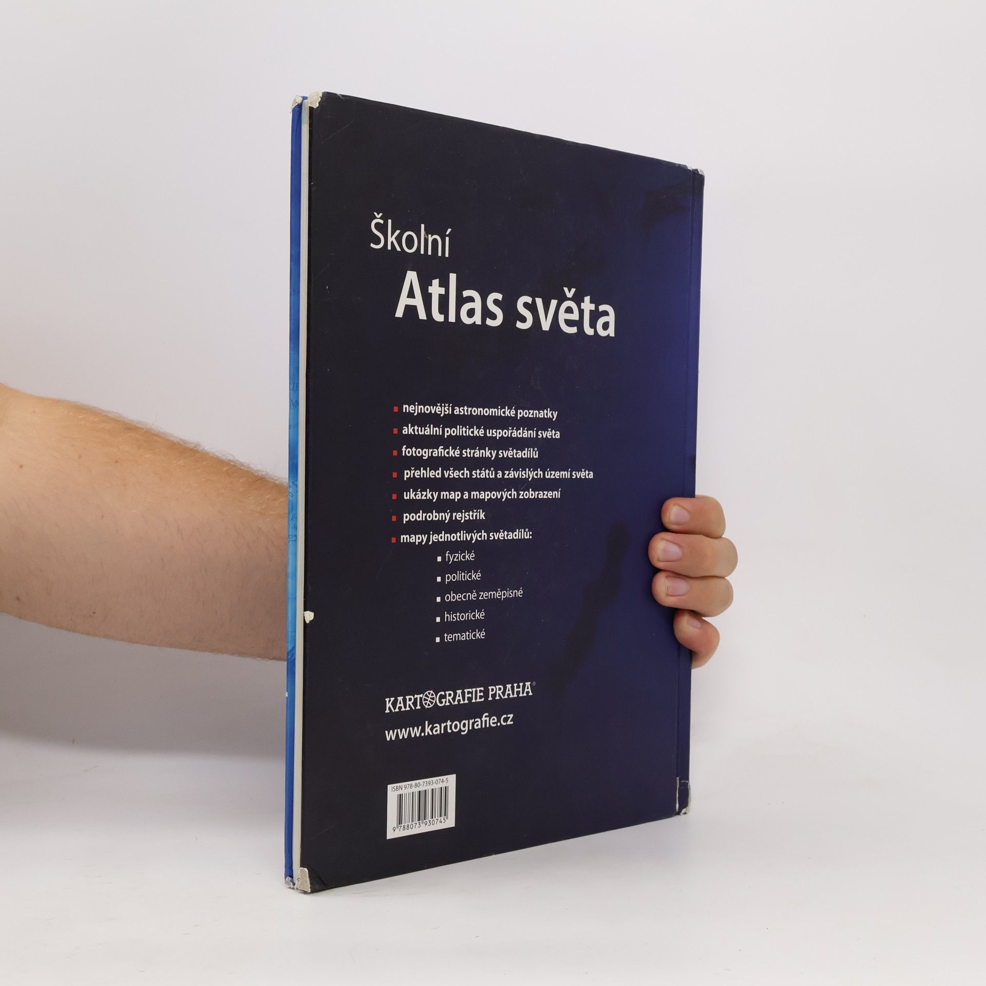 Kolektiv autorů Školní atlas světa