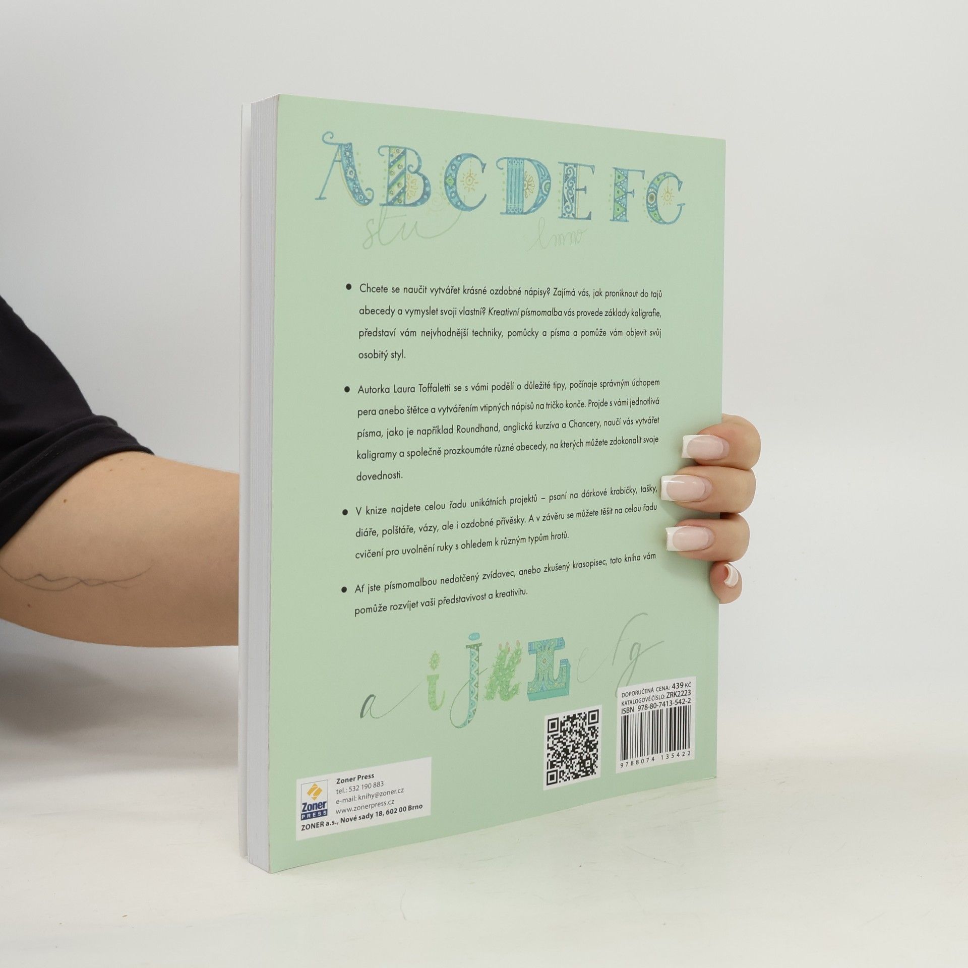Jan Kuklínek Kreativní písmomalba. Kaligrafické techniky a cvičení