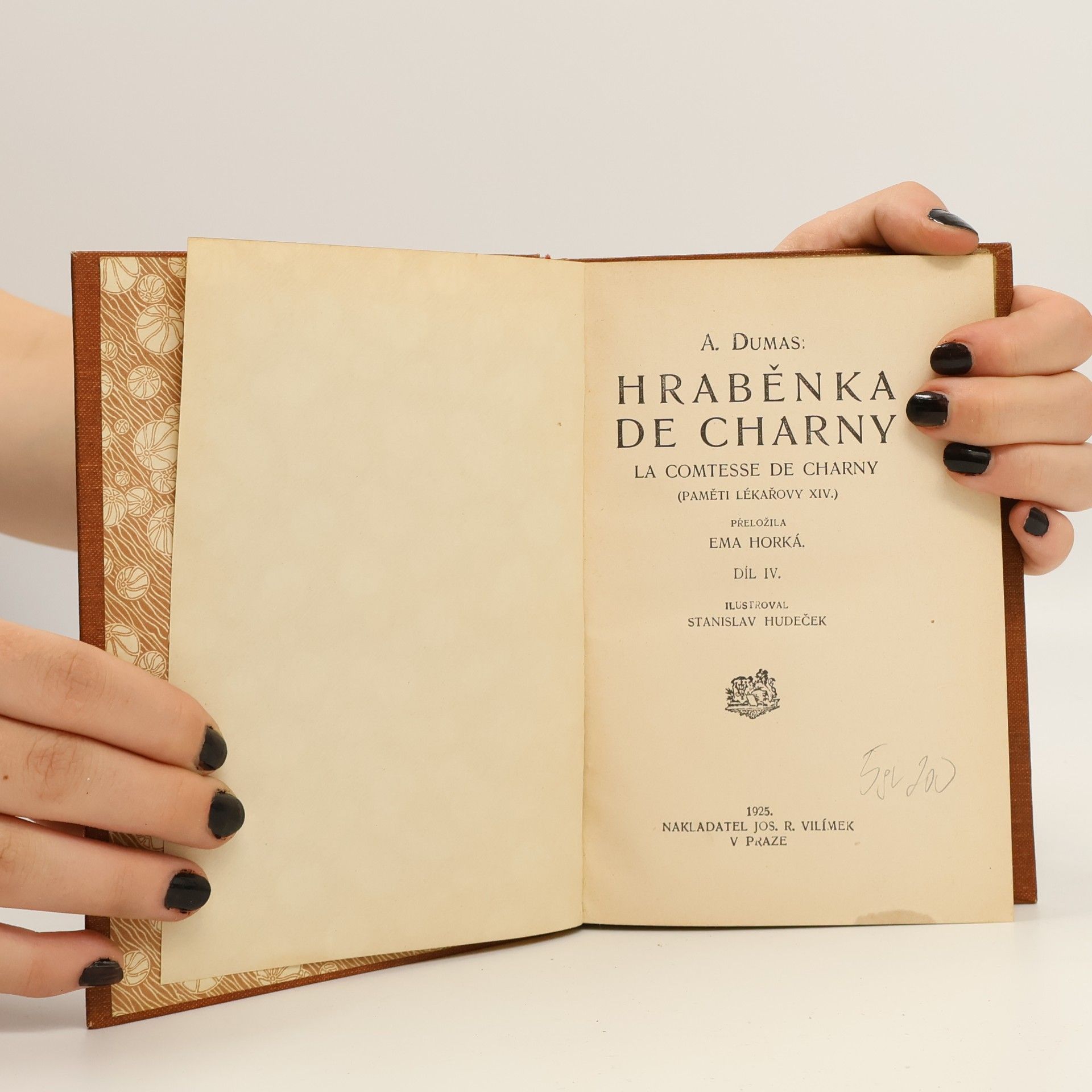 Alexandre Dumas starší Hraběnka de Charny