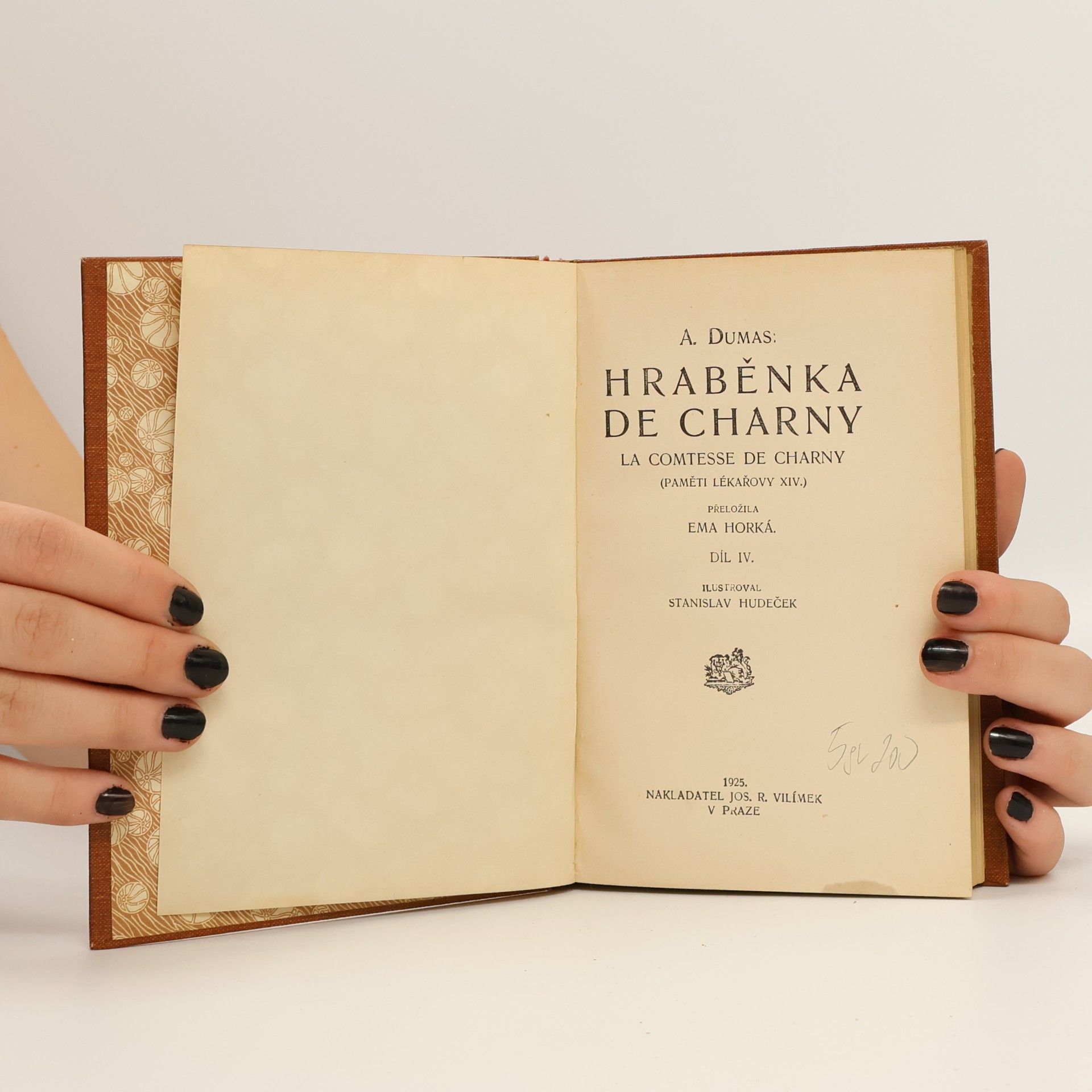 Alexandre Dumas starší Hraběnka de Charny