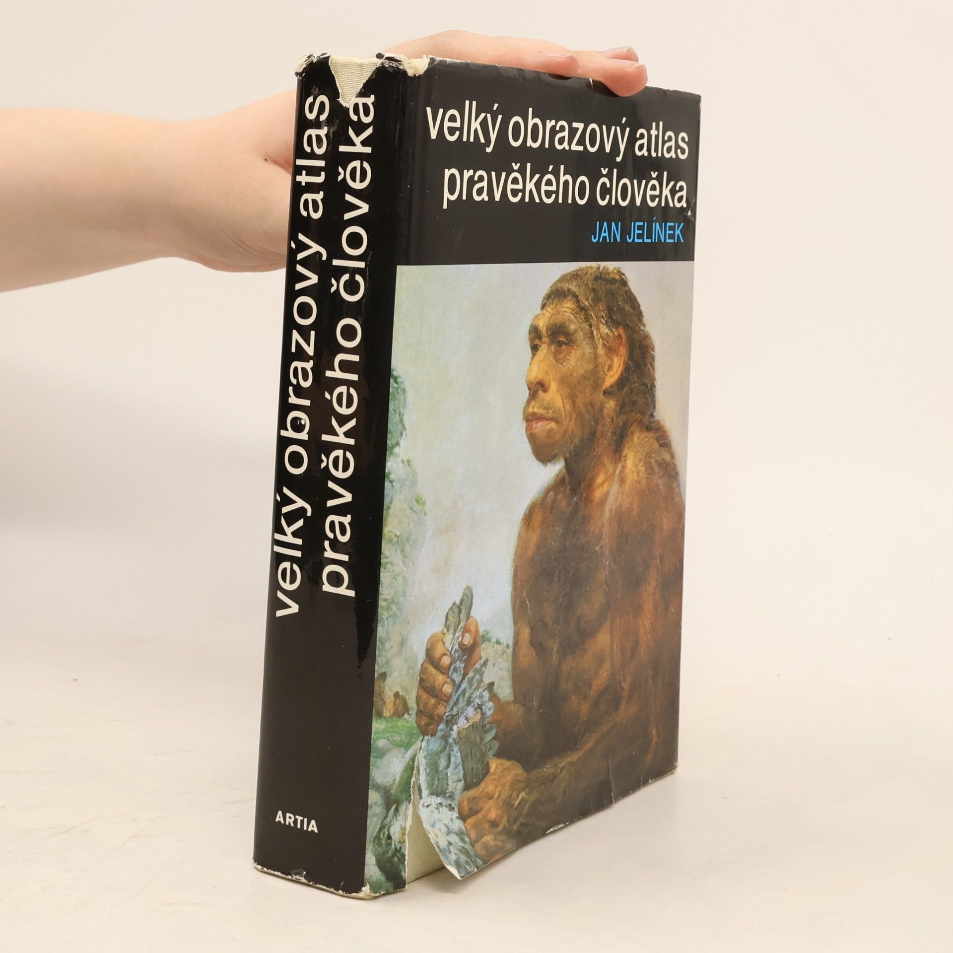 Jan Jelínek Velký obrazový atlas pravěkého člověka