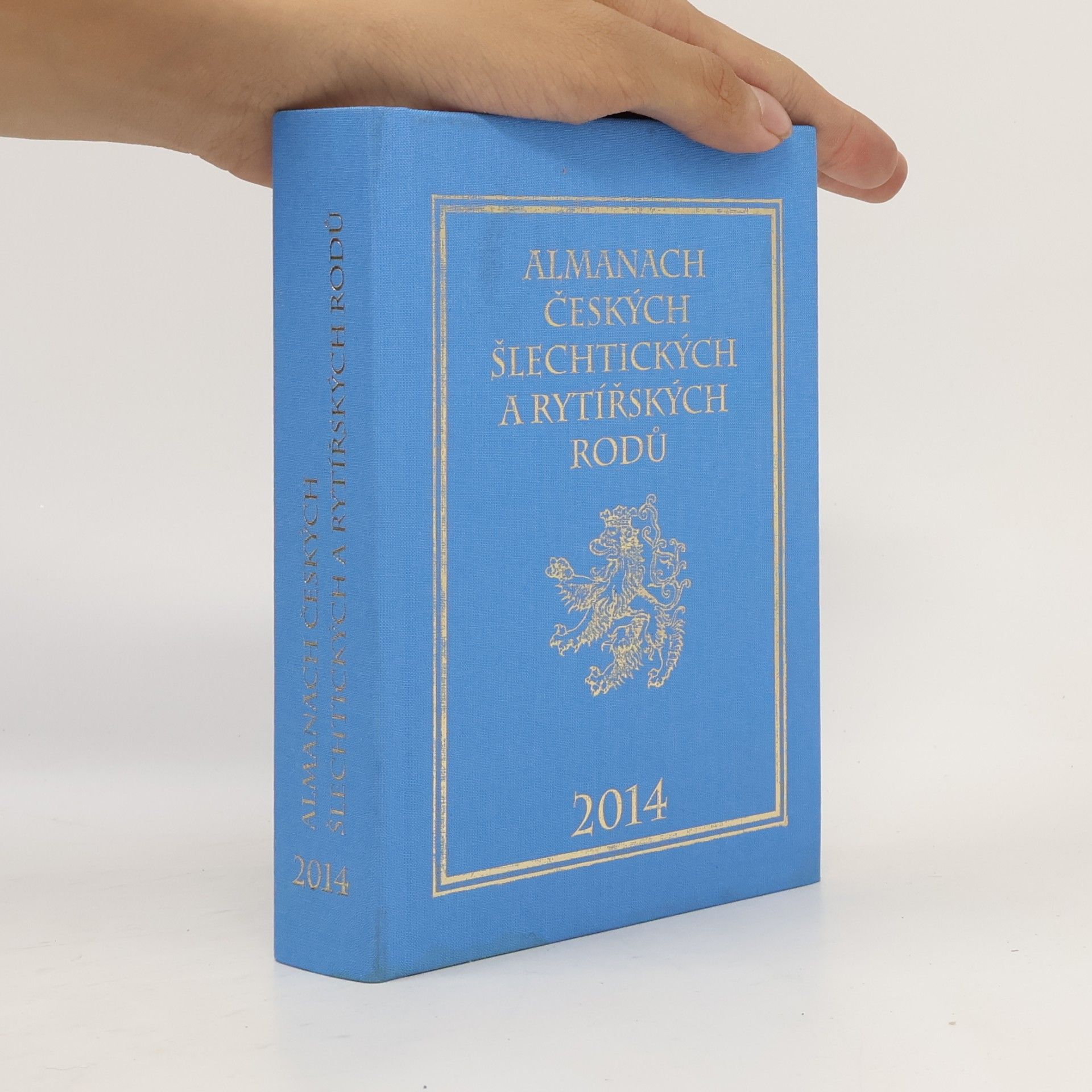 Karel Vavřínek Almanach českých šlechtických a rytířských rodů 2014