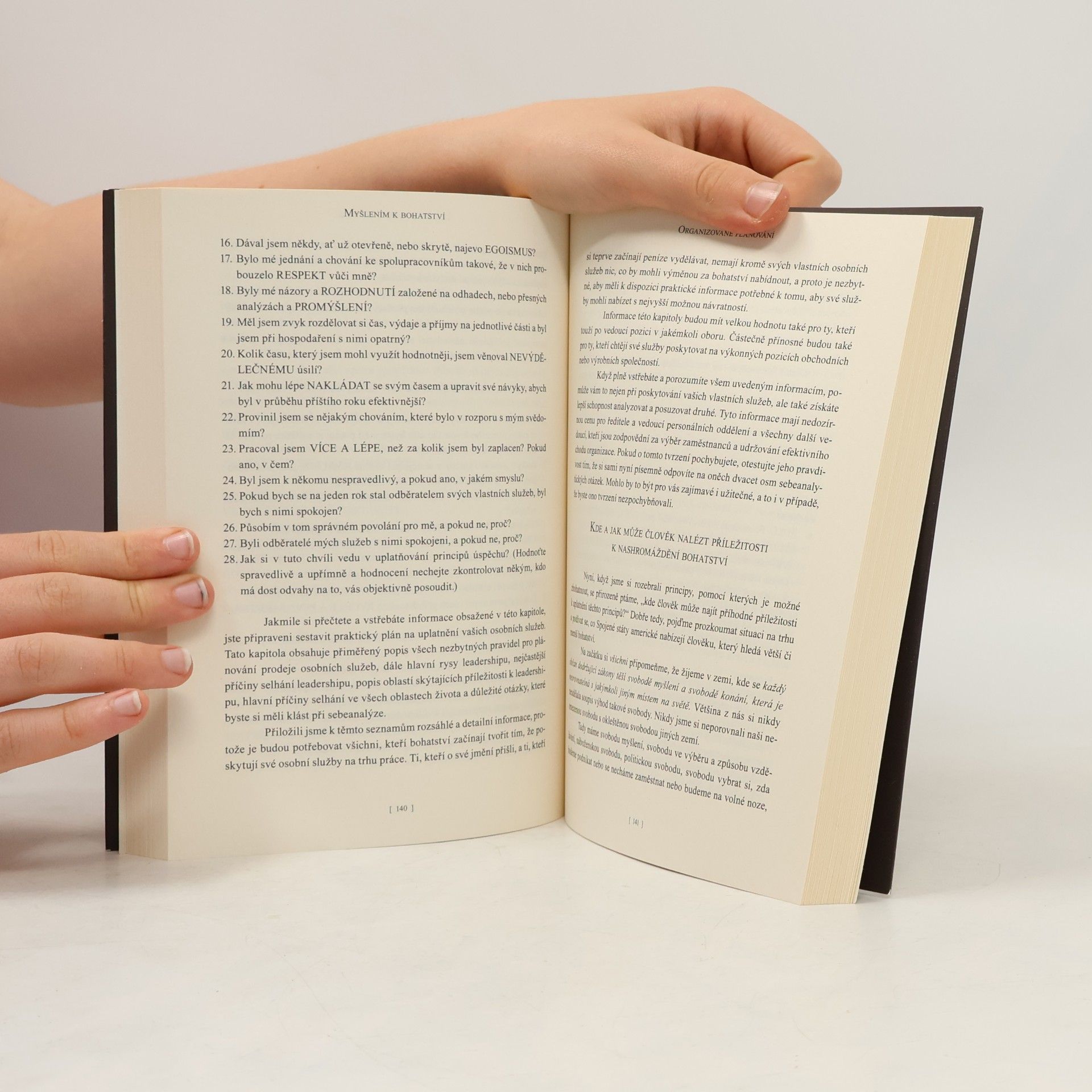Napoleon Hill Myšlením k bohatství