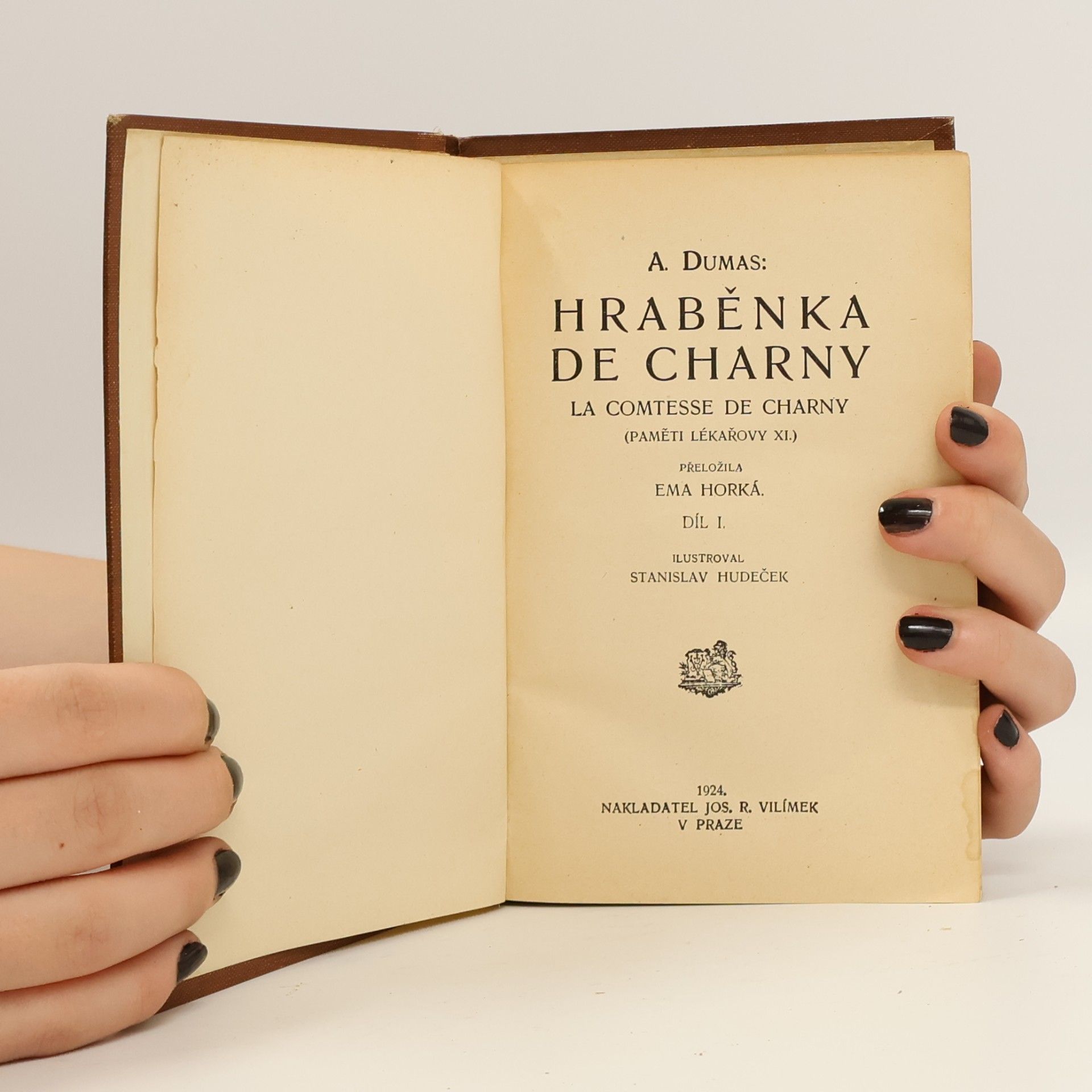 Alexandre Dumas Hraběnka de Charny I.