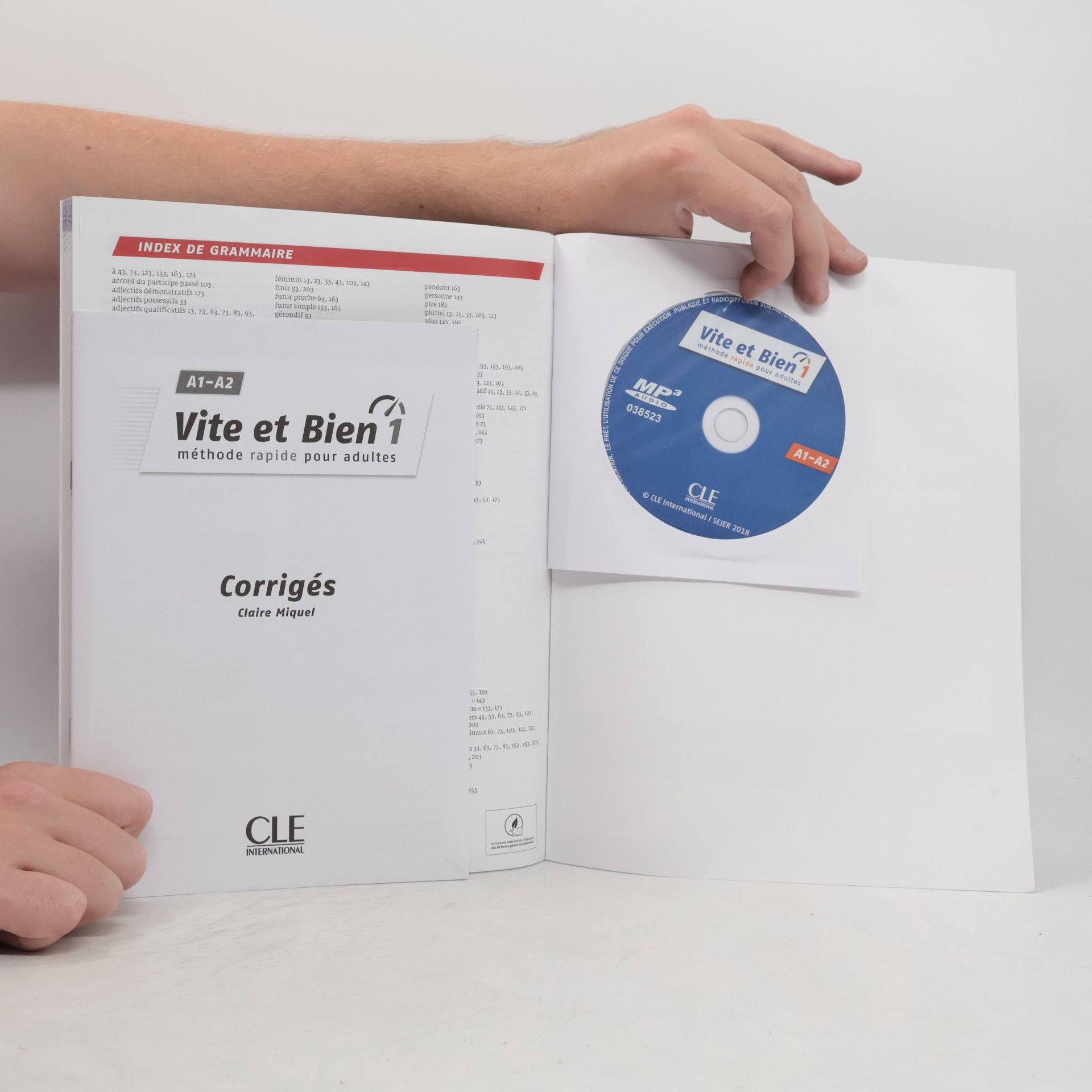 Claire Miquel Vite et bien : méthode rapide pour adultes. 1, A1-A2