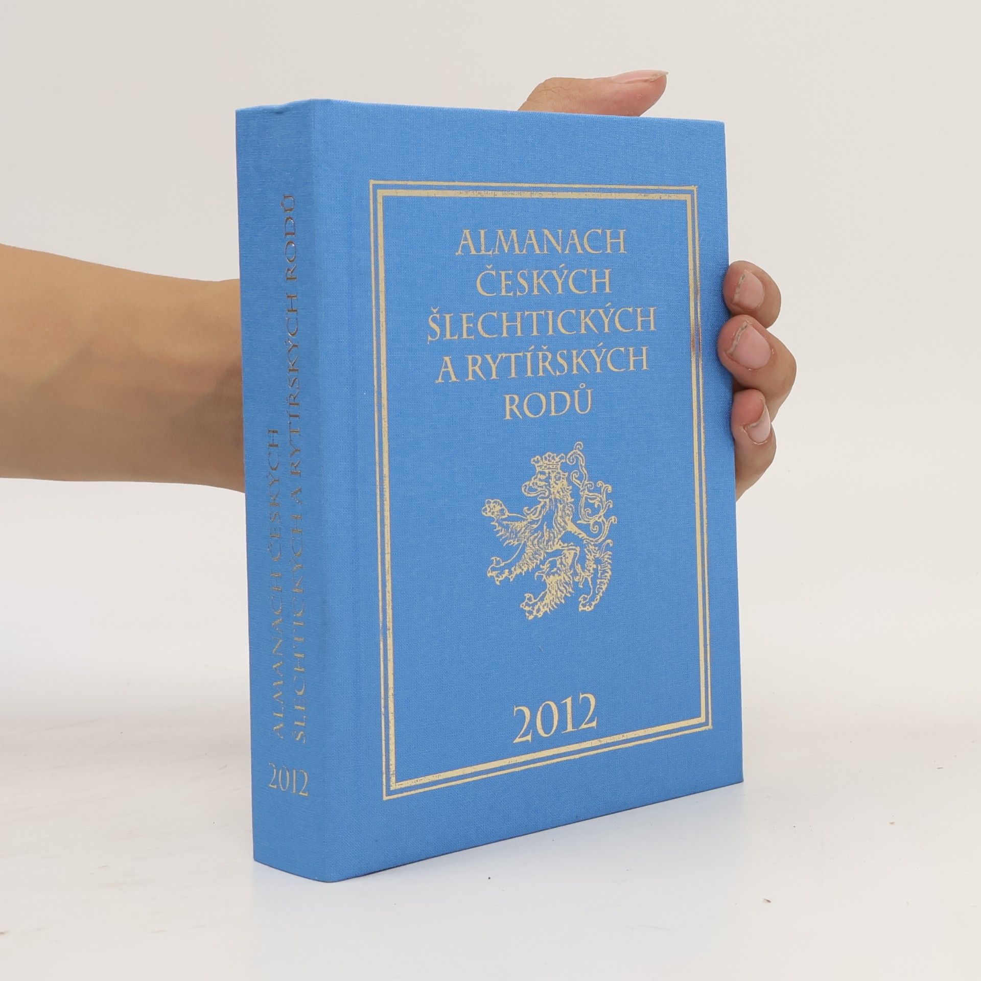 Karel Vavřínek Almanach českých šlechtických a rytířských rodů 2012