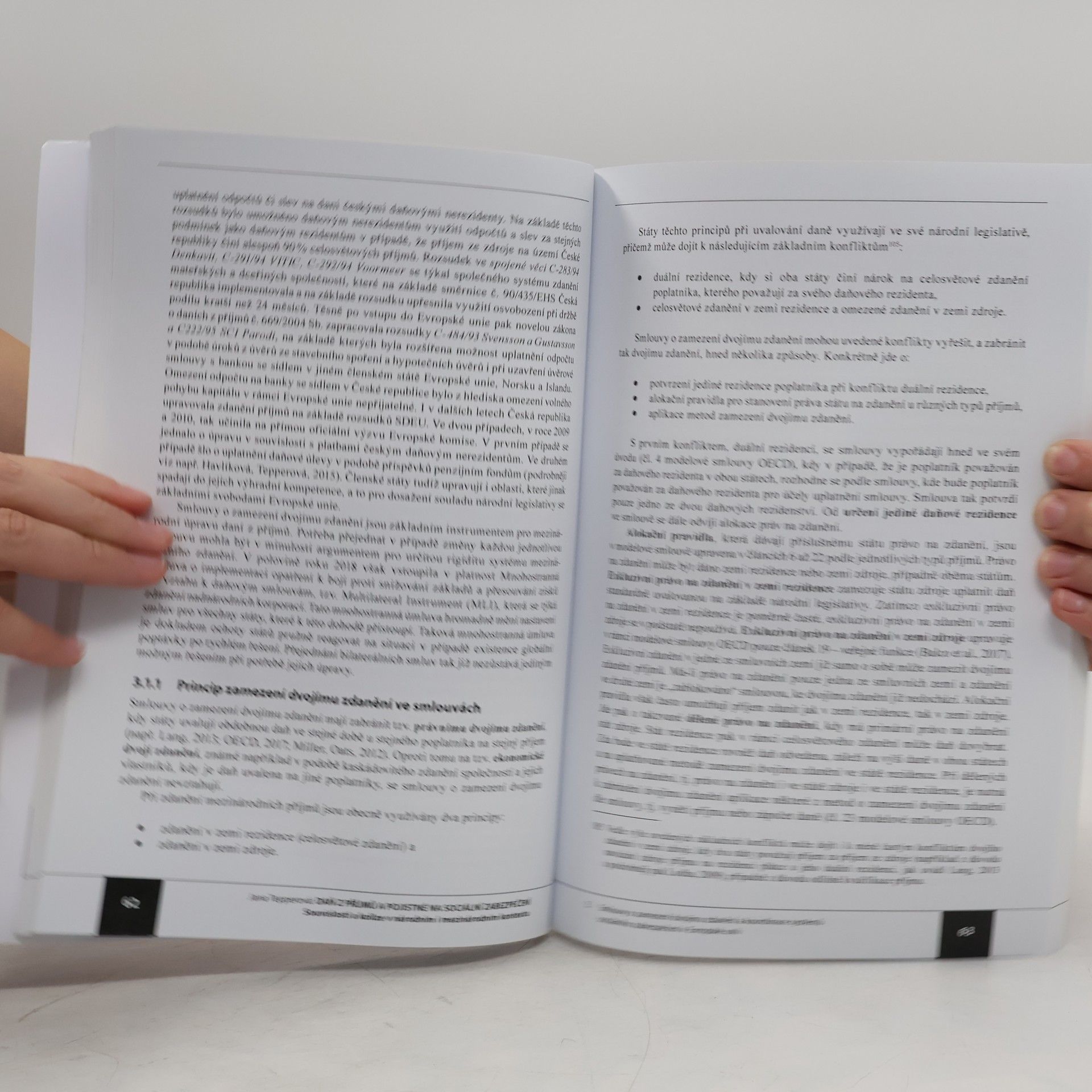 Jana Tepperová Daň z příjmů a pojistné na sociální zabezpečení: Souvislosti a kolize v národním i mezinárodním kontextu