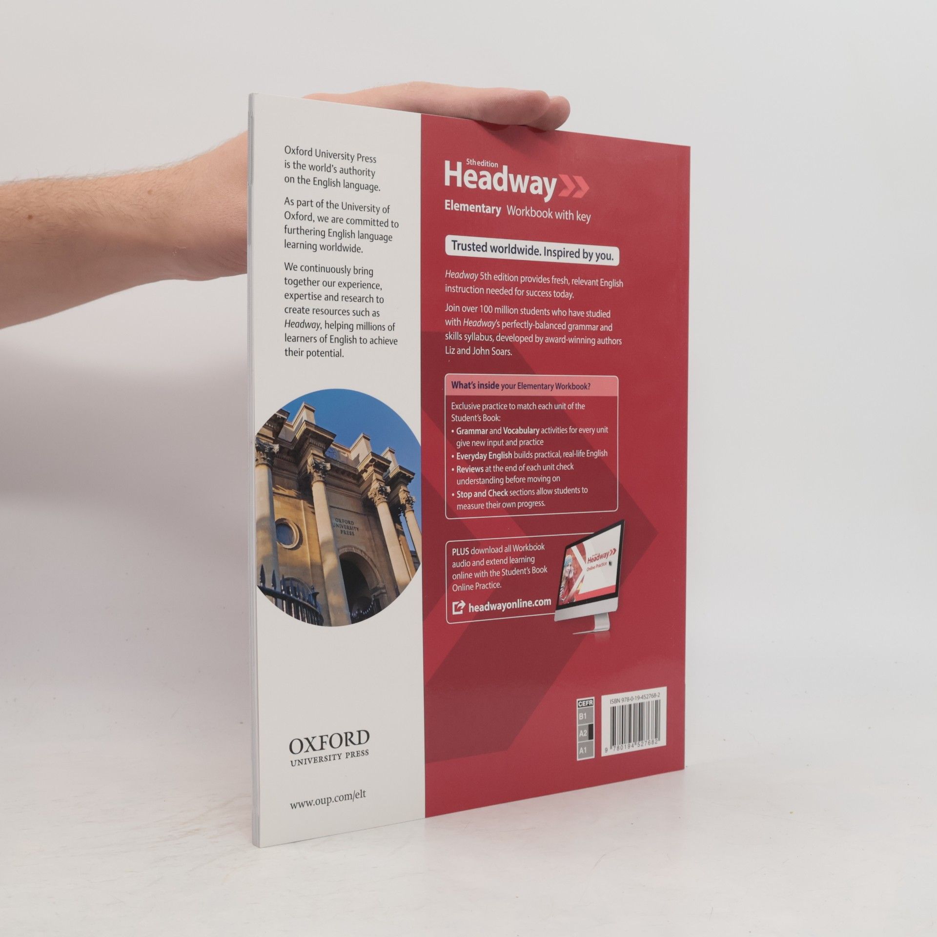 Liz Soars New Headway Fifth edition Elementary:Workbook with answer key