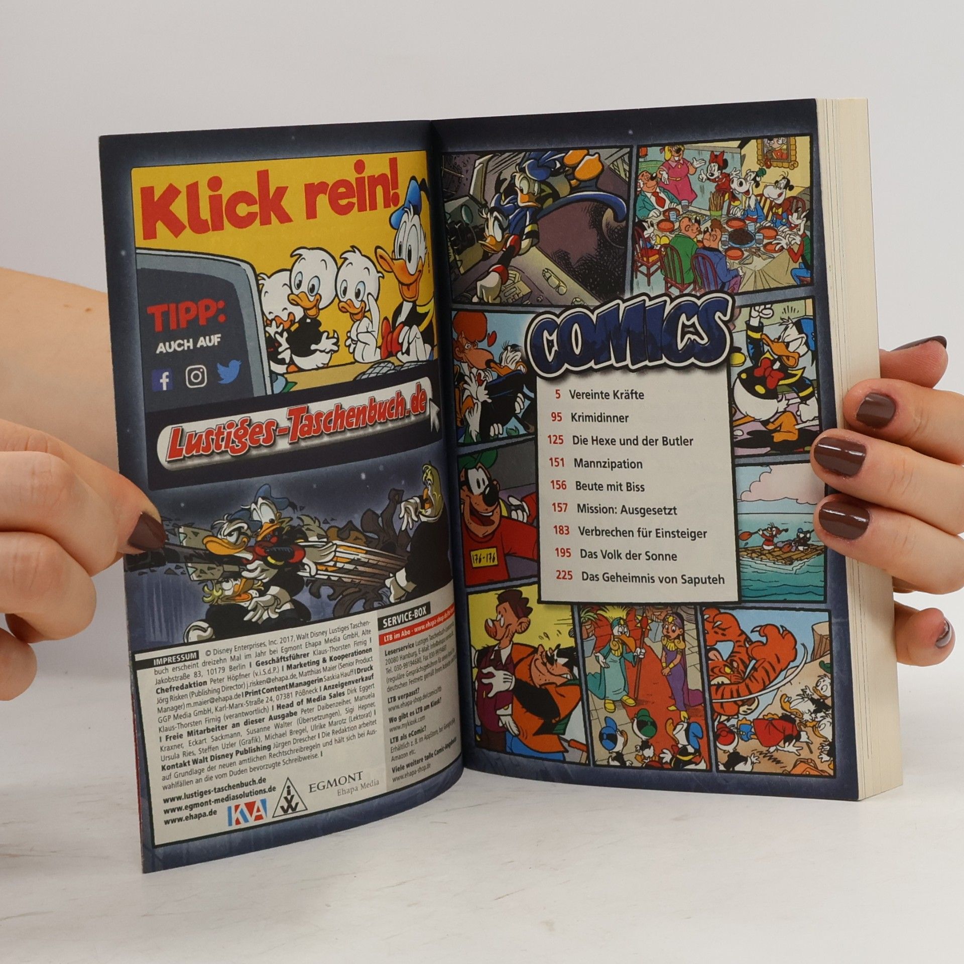 Walt Disney Lustiges taschenbuch 493. Vereinte Kräfte