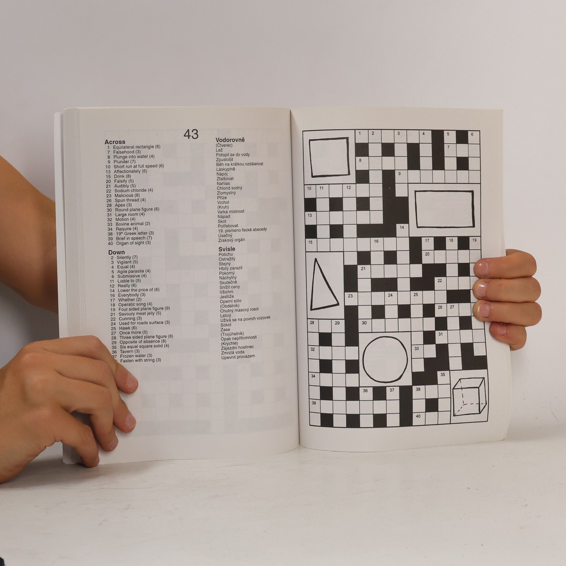 Eliška Marie Hoffman English crosswords = Anglické křížovky