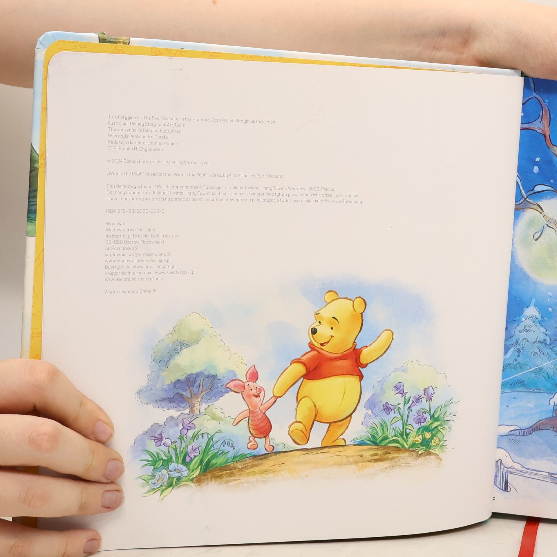 Catherine Hapka Cztery pory roku w Stumilowym Lesie Disney Kubuś i Przyjaciele