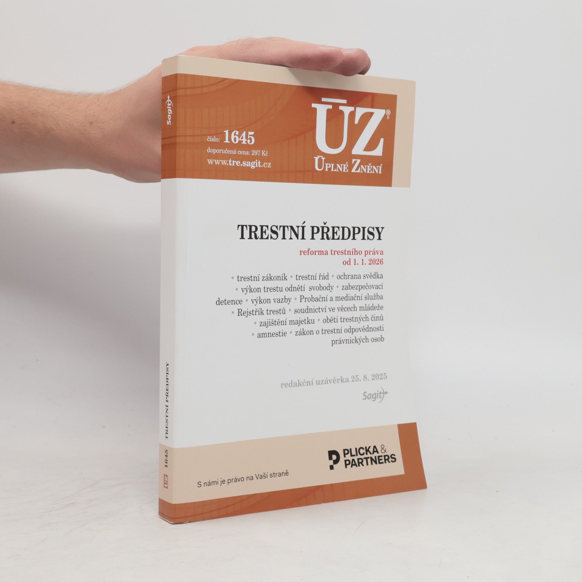 Kolektiv autorů Trestní předpisy. Reforma trestního práva od 1.1.2026