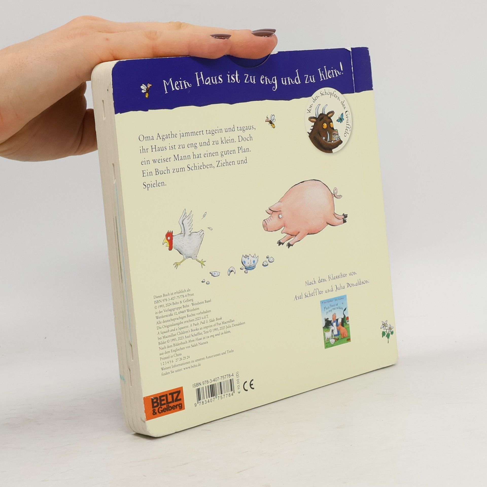 Axel Scheffler Mein Haus ist zu eng und zu klein