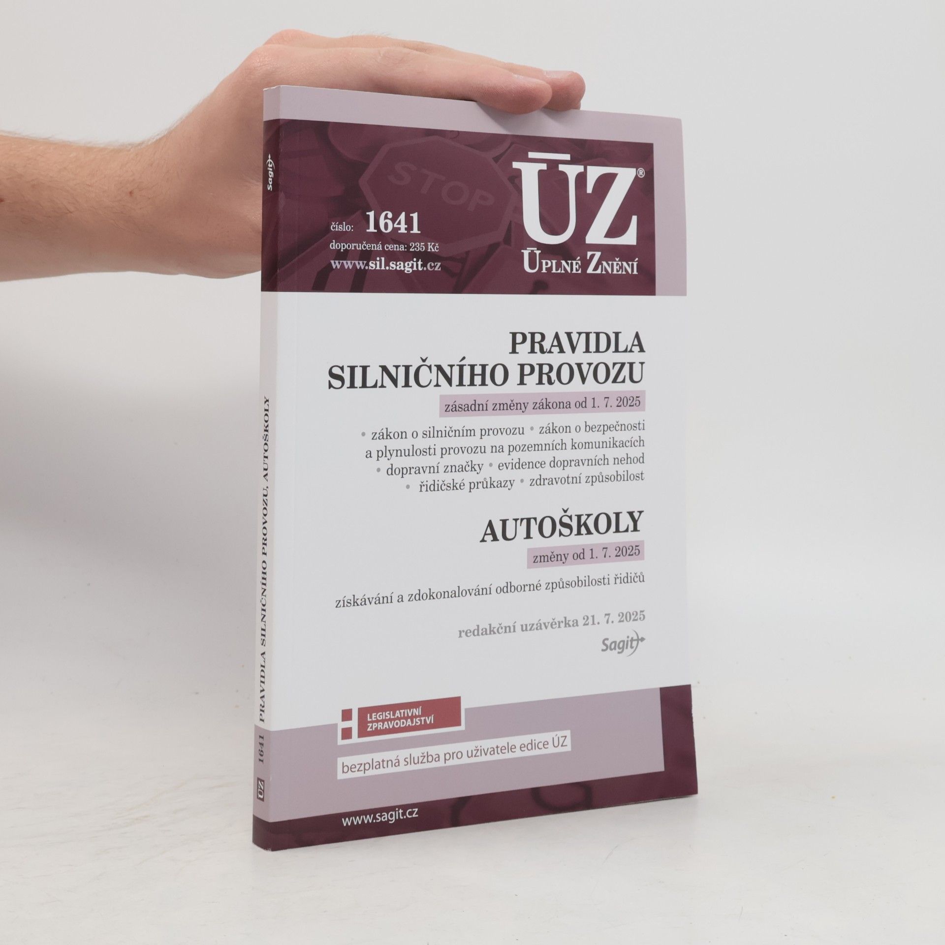 Kolektiv autorů Pravidla silničního provozu, autoškoly 1641