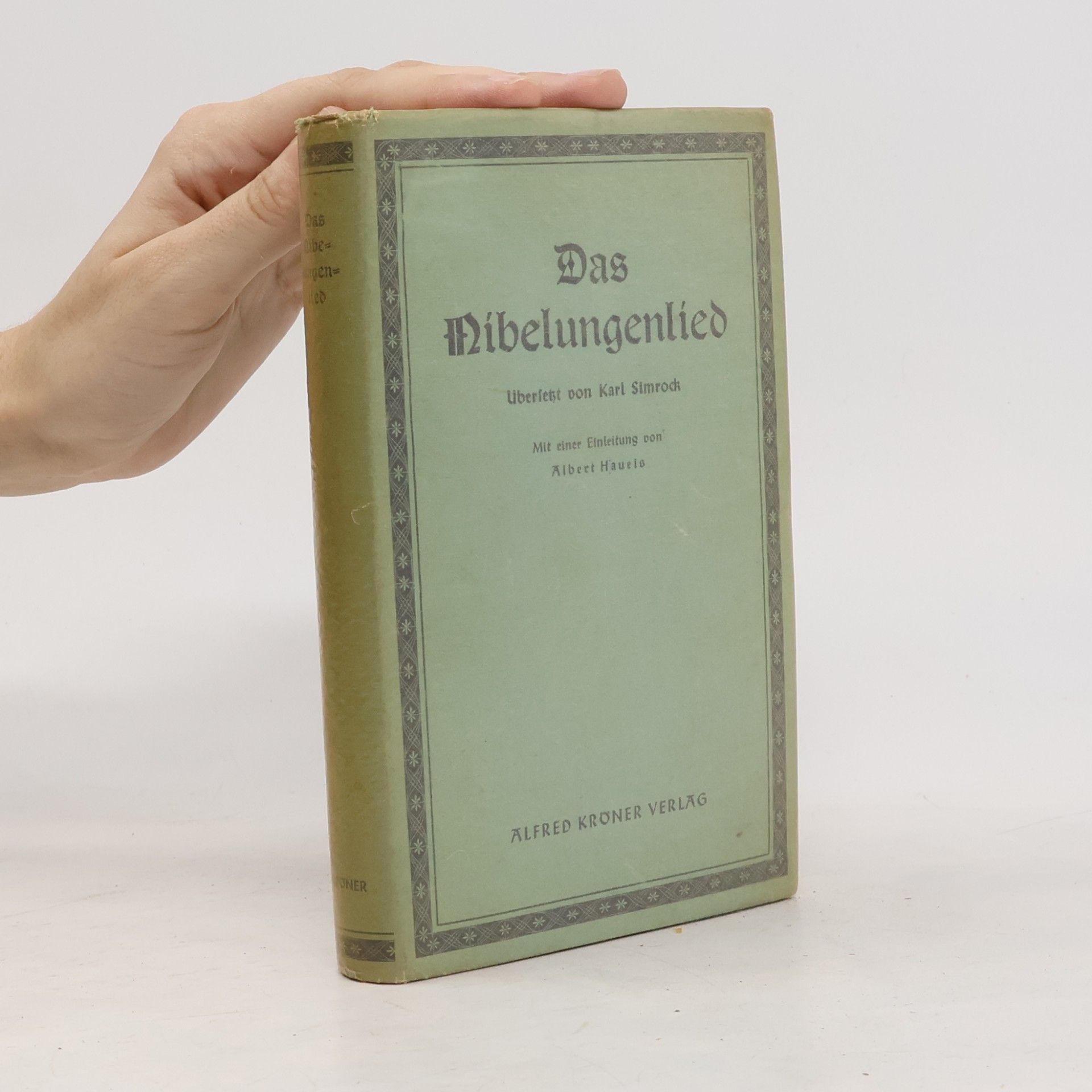 E. Neumann Das Nibelungenlied und das Gudrunlied im Auszug