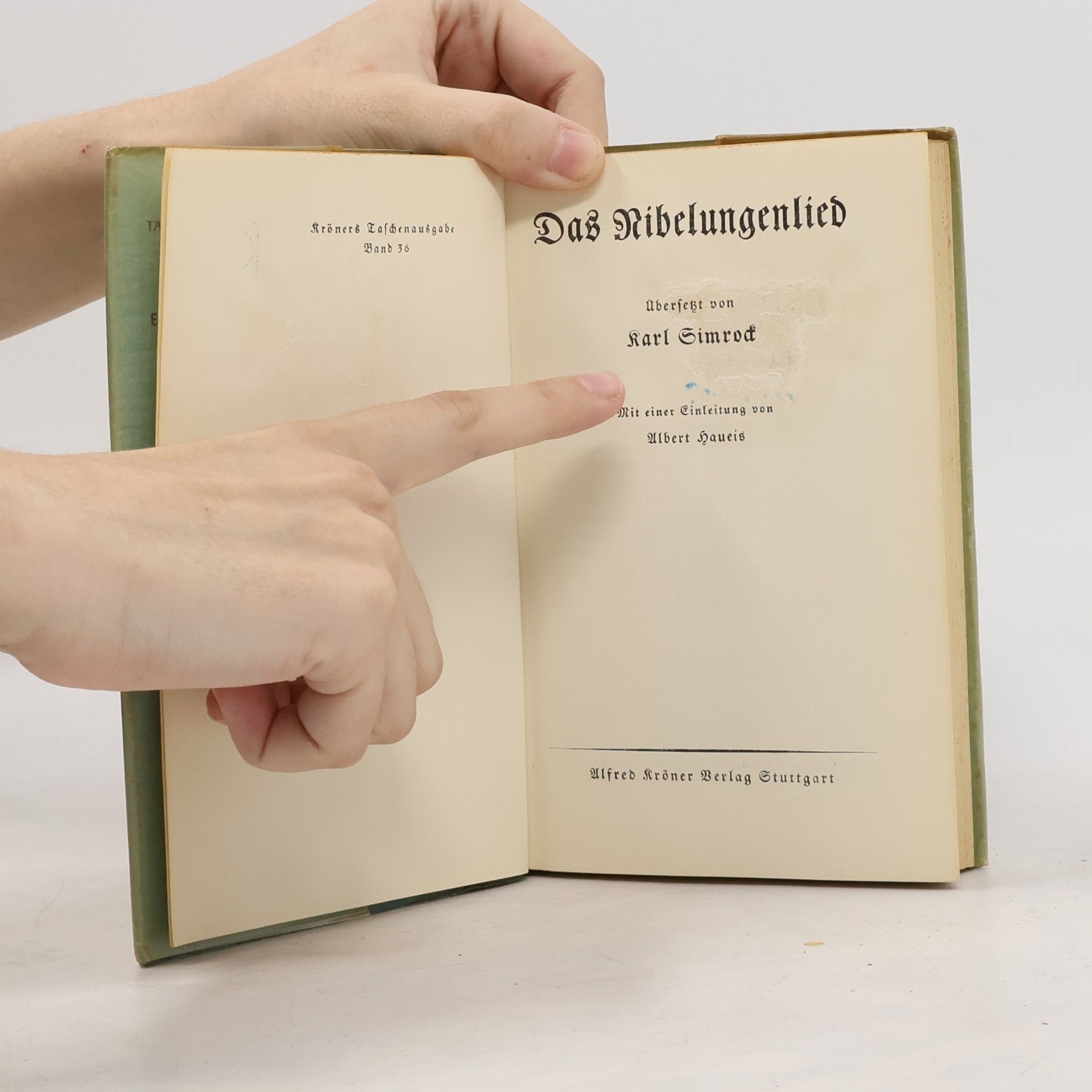 E. Neumann Das Nibelungenlied und das Gudrunlied im Auszug