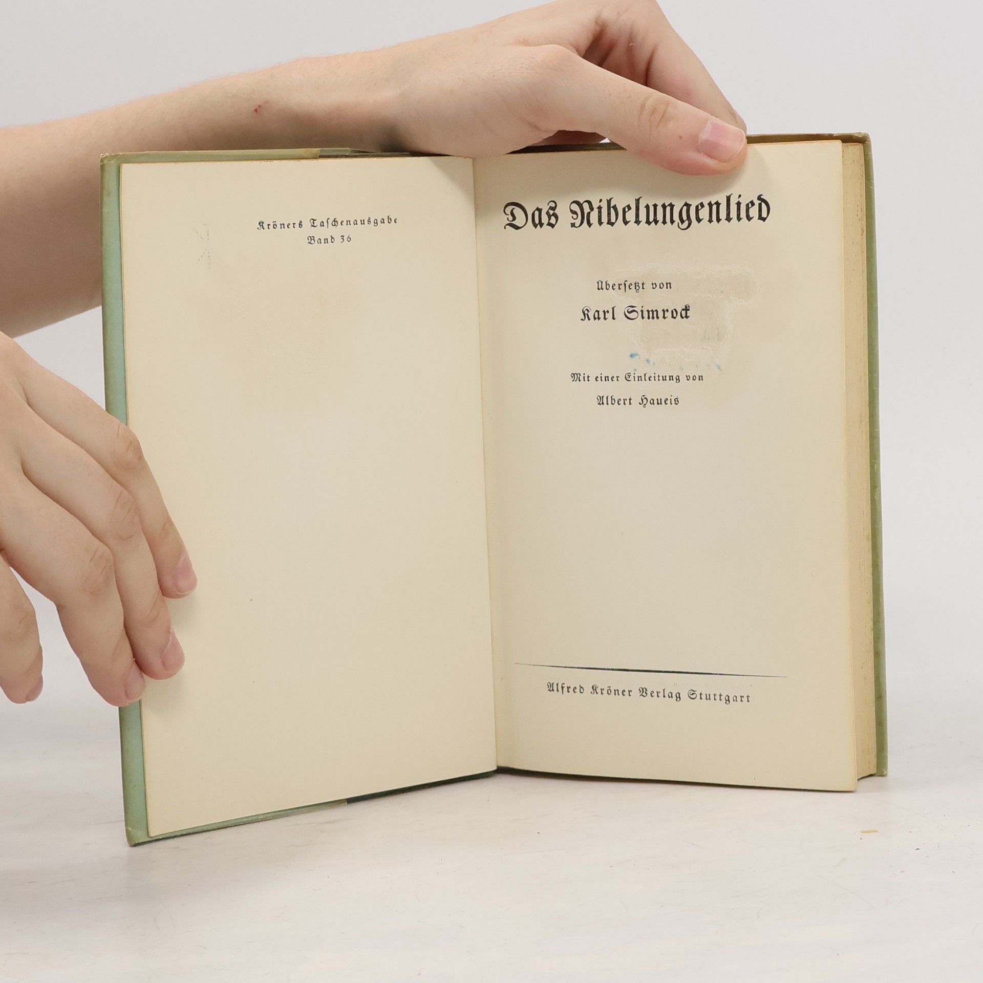 E. Neumann Das Nibelungenlied und das Gudrunlied im Auszug