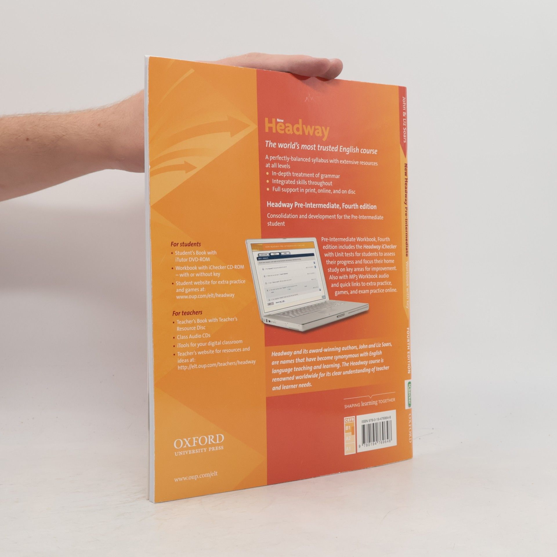 John Soars New Headway. Pre-Intermediate. Workbook with key