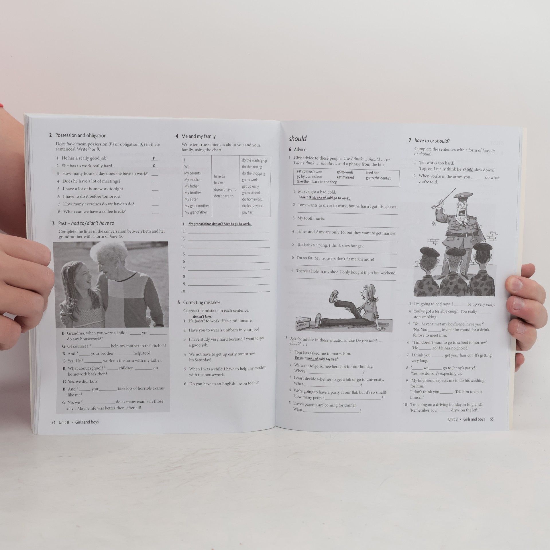 John Soars New Headway. Pre-Intermediate. Workbook with key