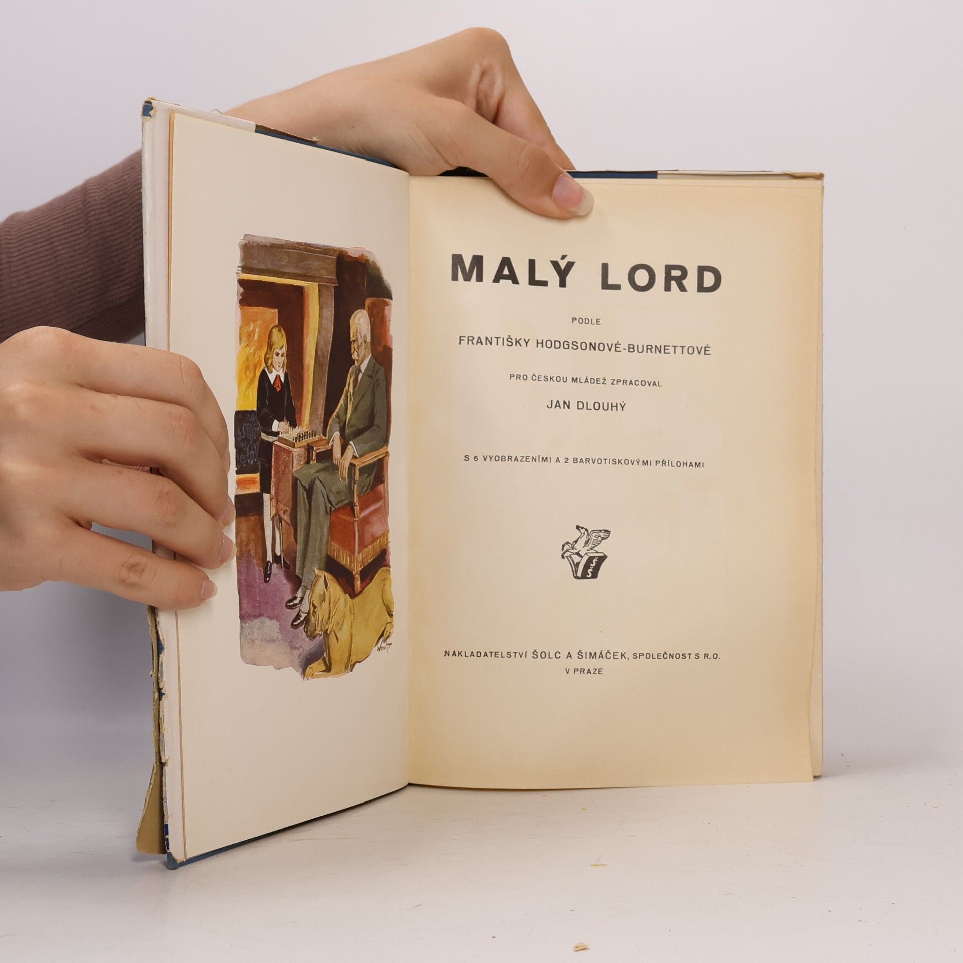 Frances Hodgson Burnett Malý lord