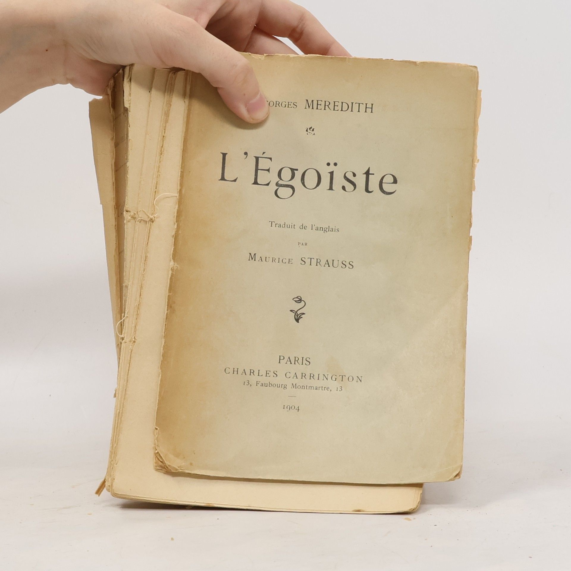 Georgies Meredith L'Égoiste