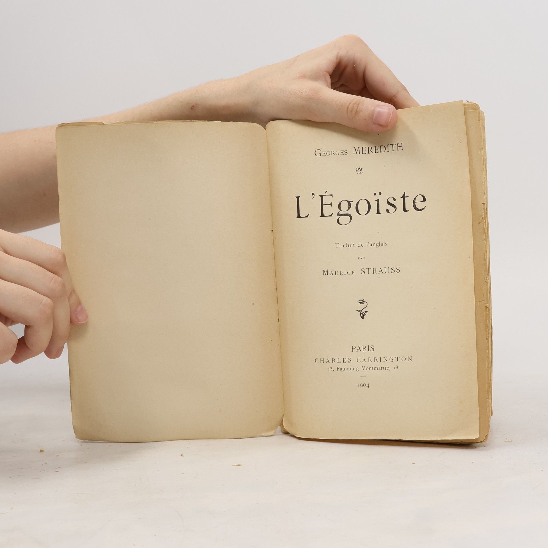 Georgies Meredith L'Égoiste