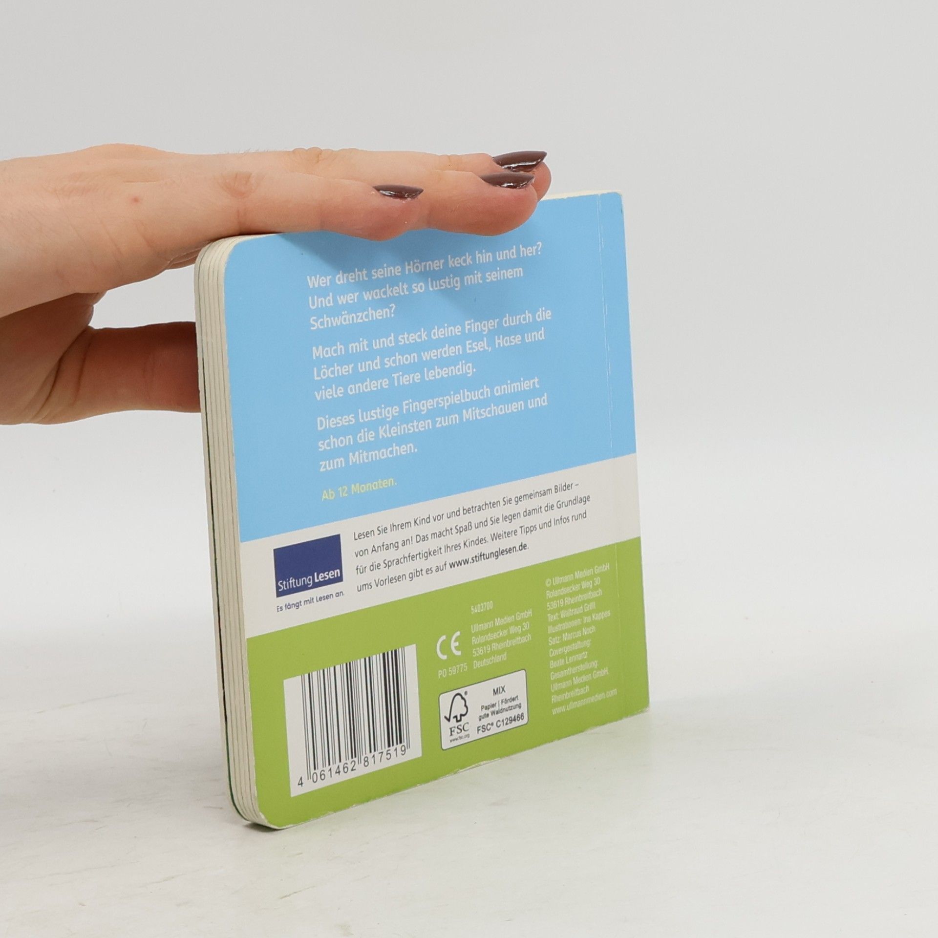 kolektiv Mein fröhliches Fingerspielbuch