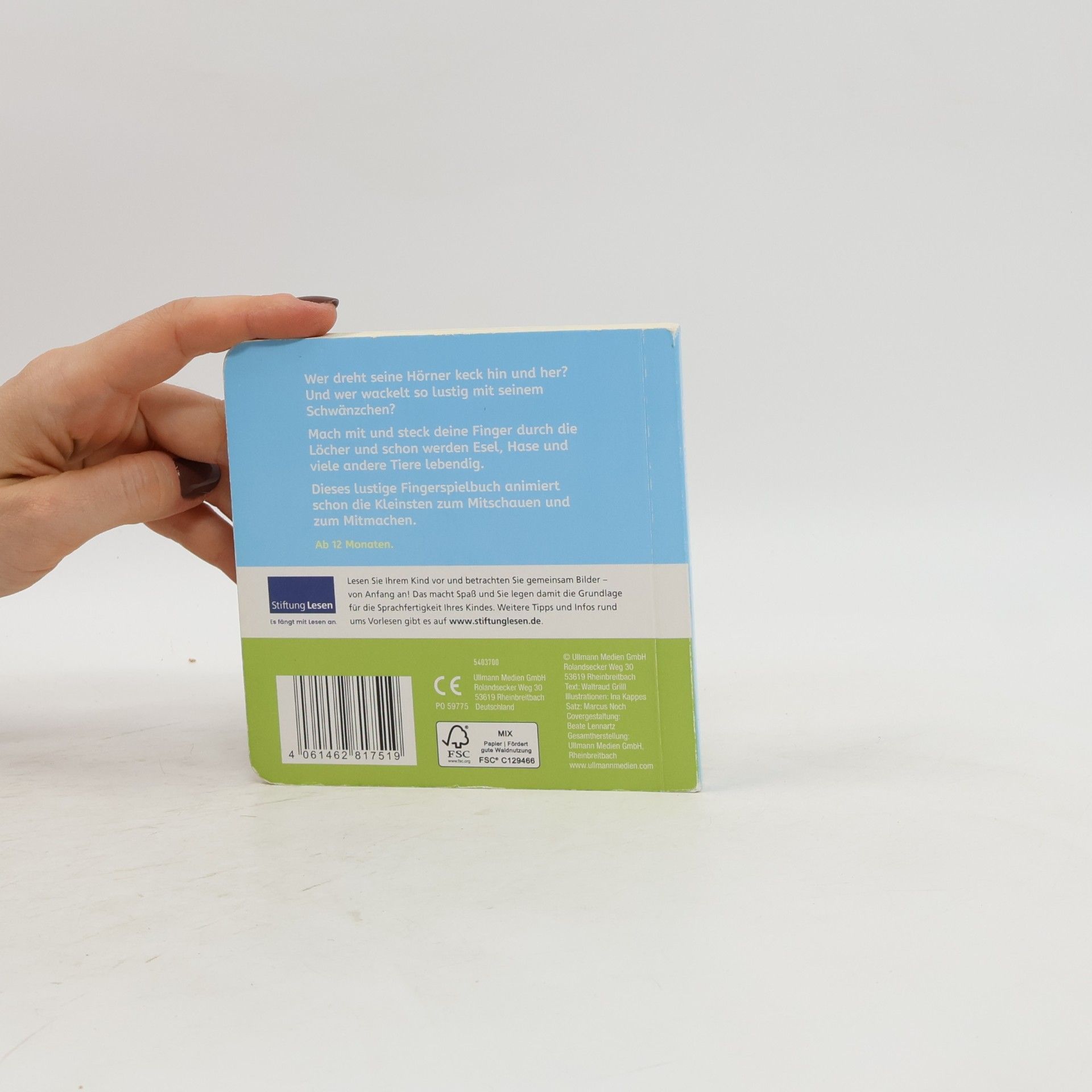 kolektiv Mein fröhliches Fingerspielbuch