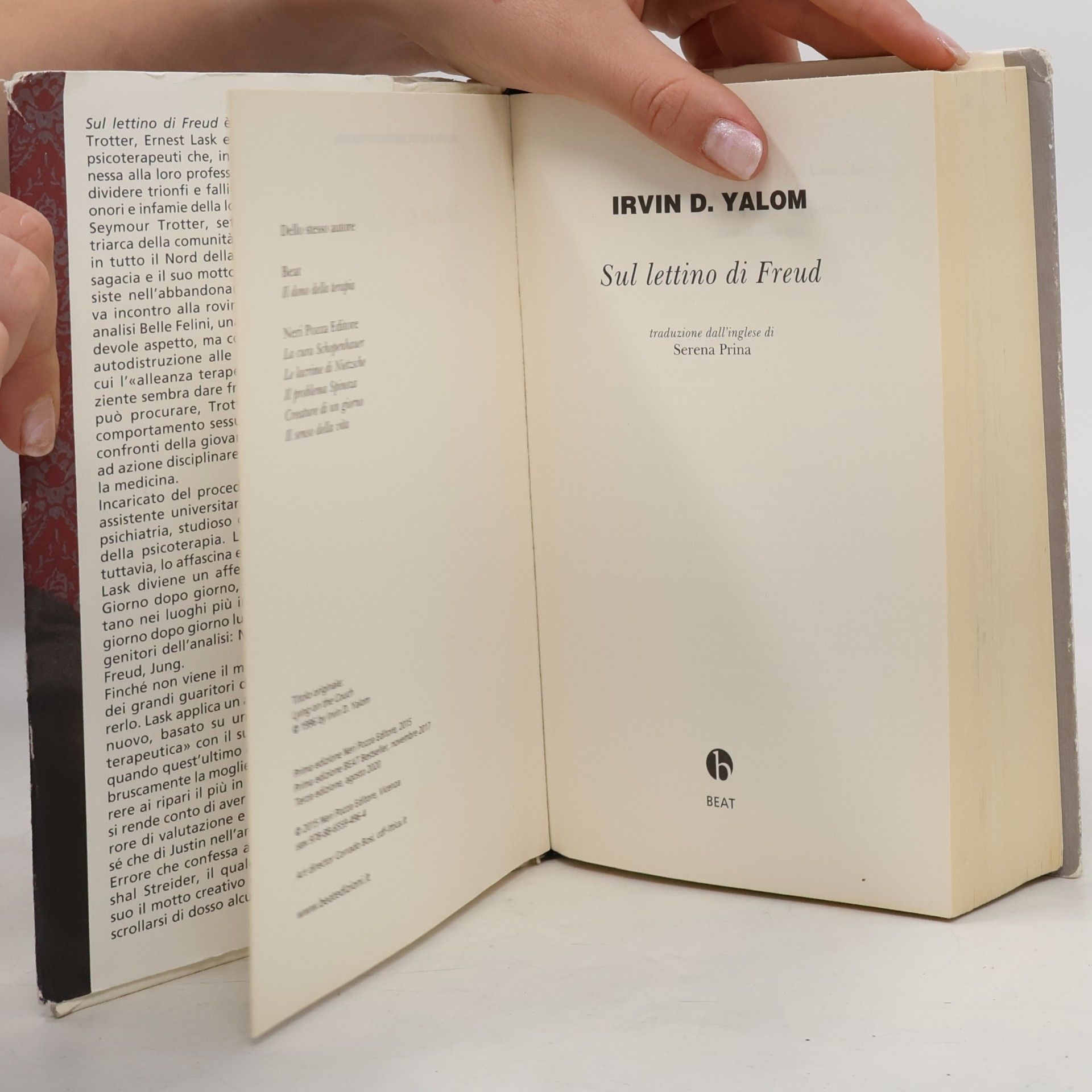 Irvin Yalom Sul lettino di Freud