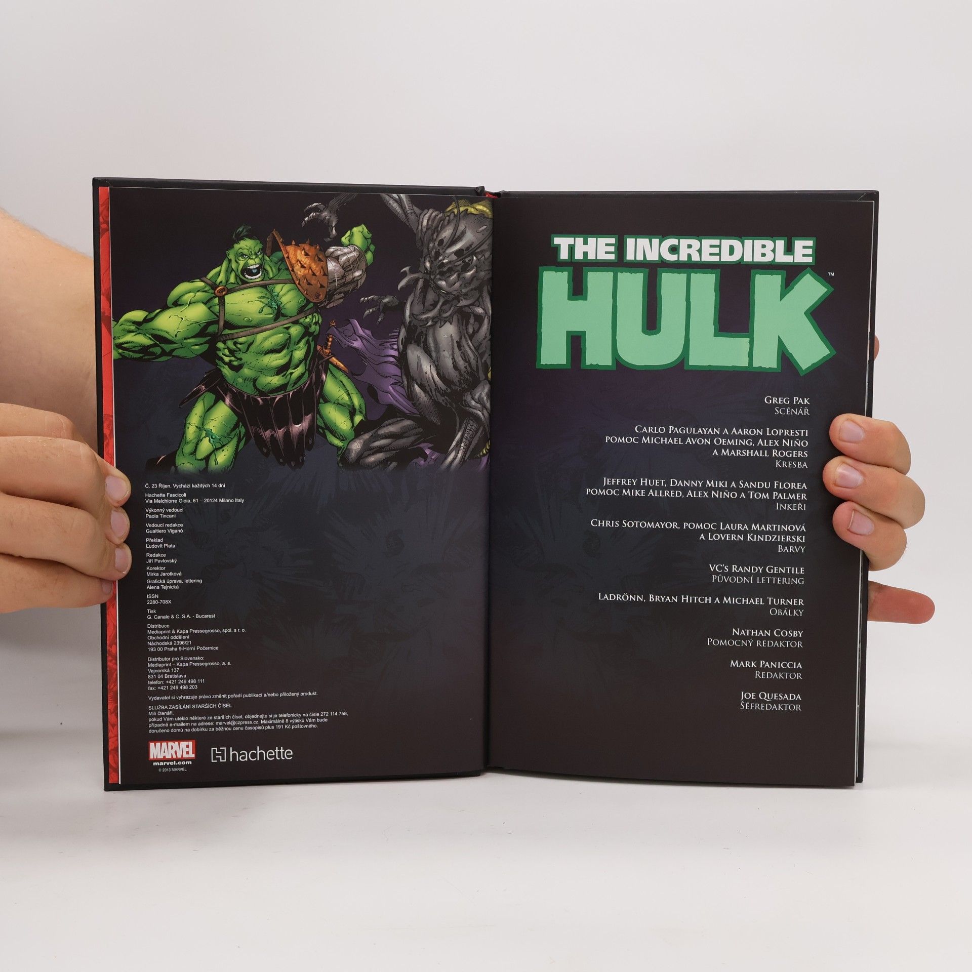 Greg Pak Ultimátní komiksový komplet 49. The Incredible Hulk. Hulkova planeta část 1