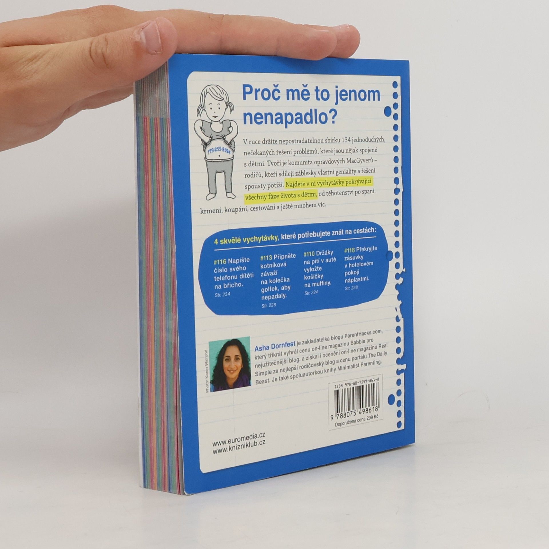 Asha Dornfest Rodičovské vychytávky. Parent hacks