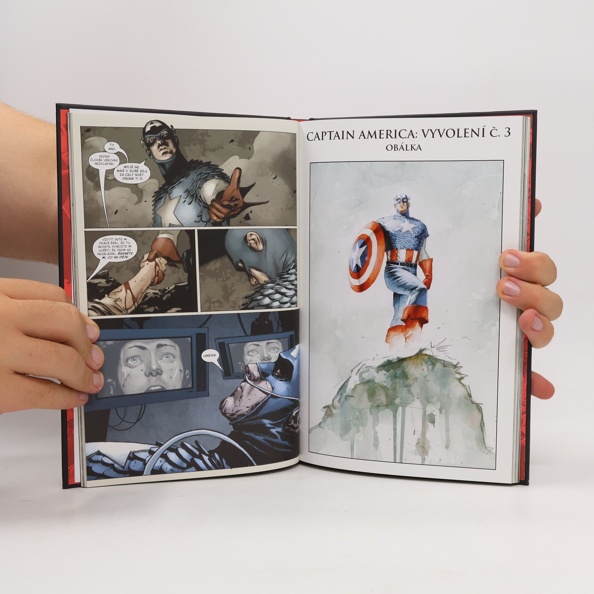 David Morrell Ultimátní komixový komplet 48. Captain America. Vyvolení