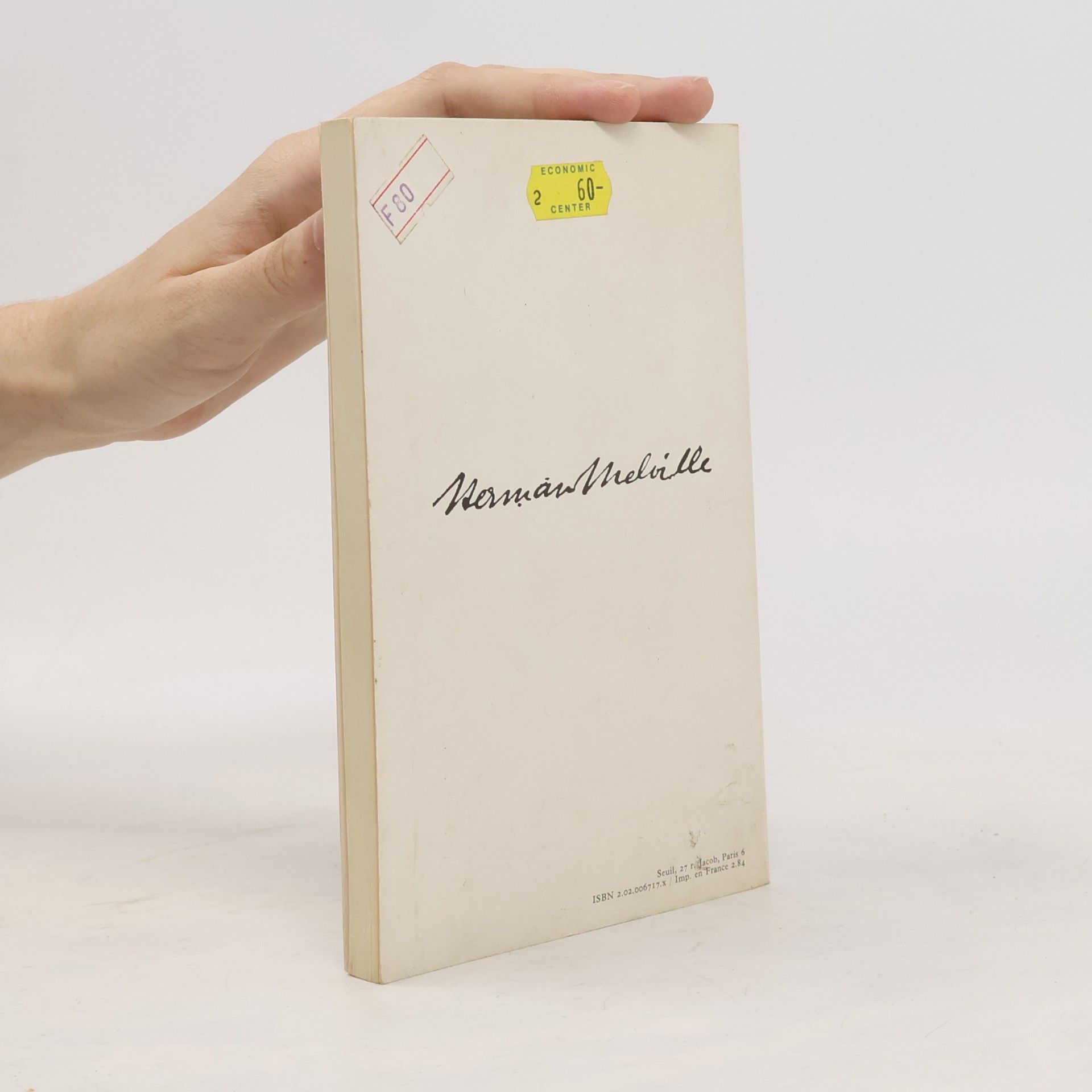 Herman Melville Moi et ma cheminée