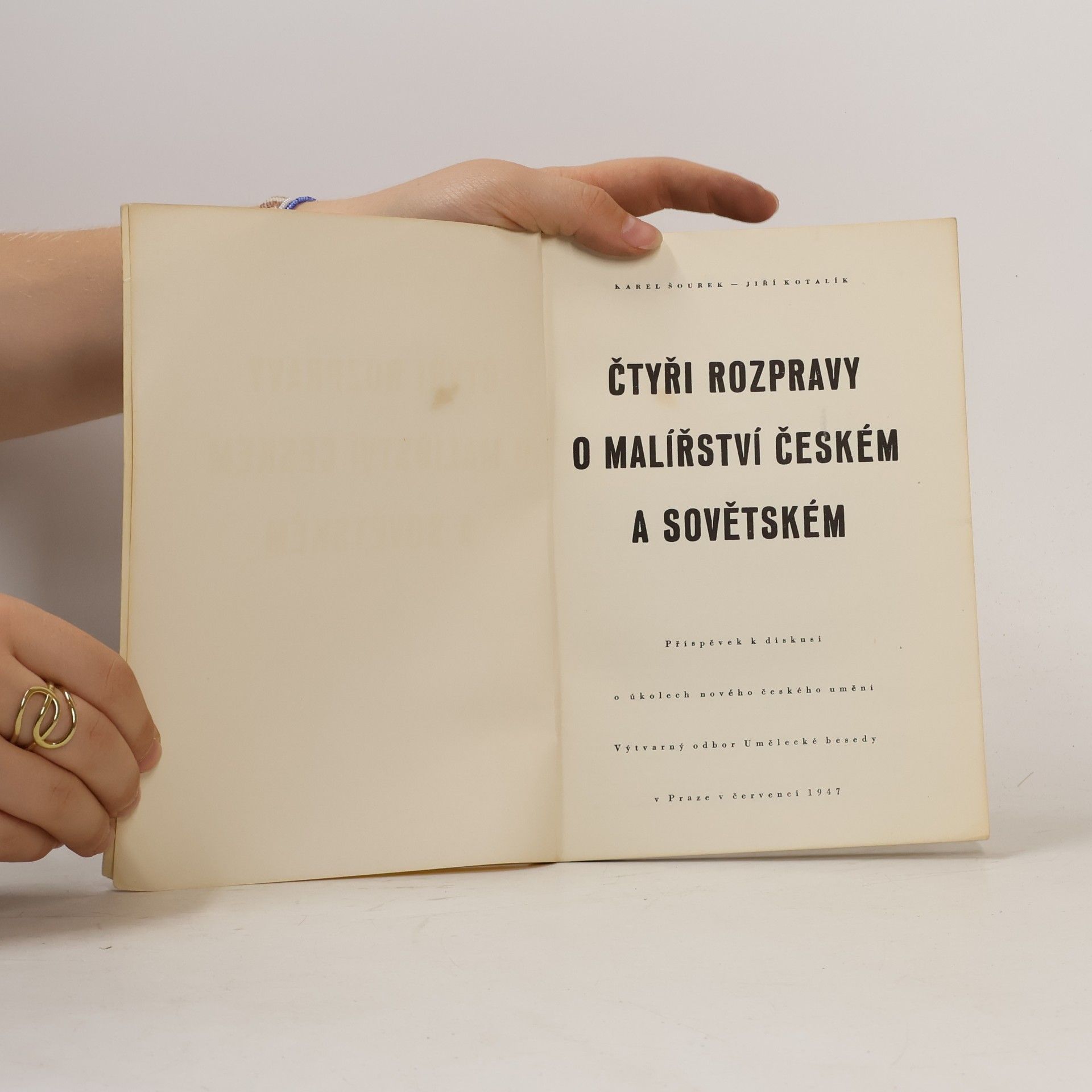 Jiří Kotalík Čtyři rozpravy o malířství českém a sovětském