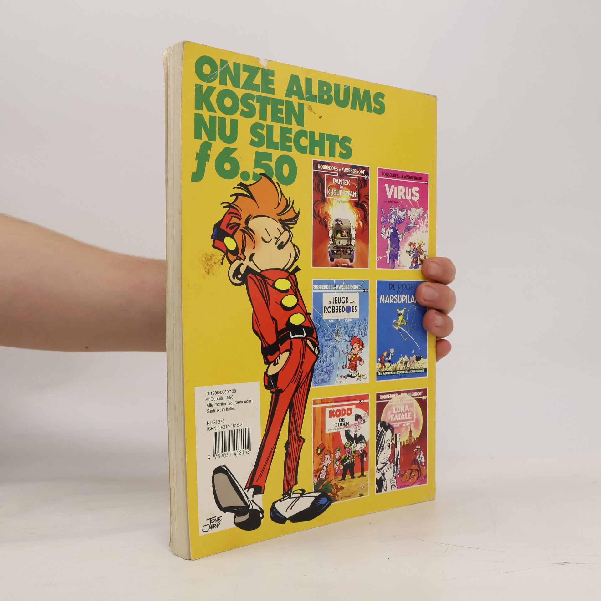 Tome Janry Robbedoes strip- en spelboek - 1: Strip en spelboek