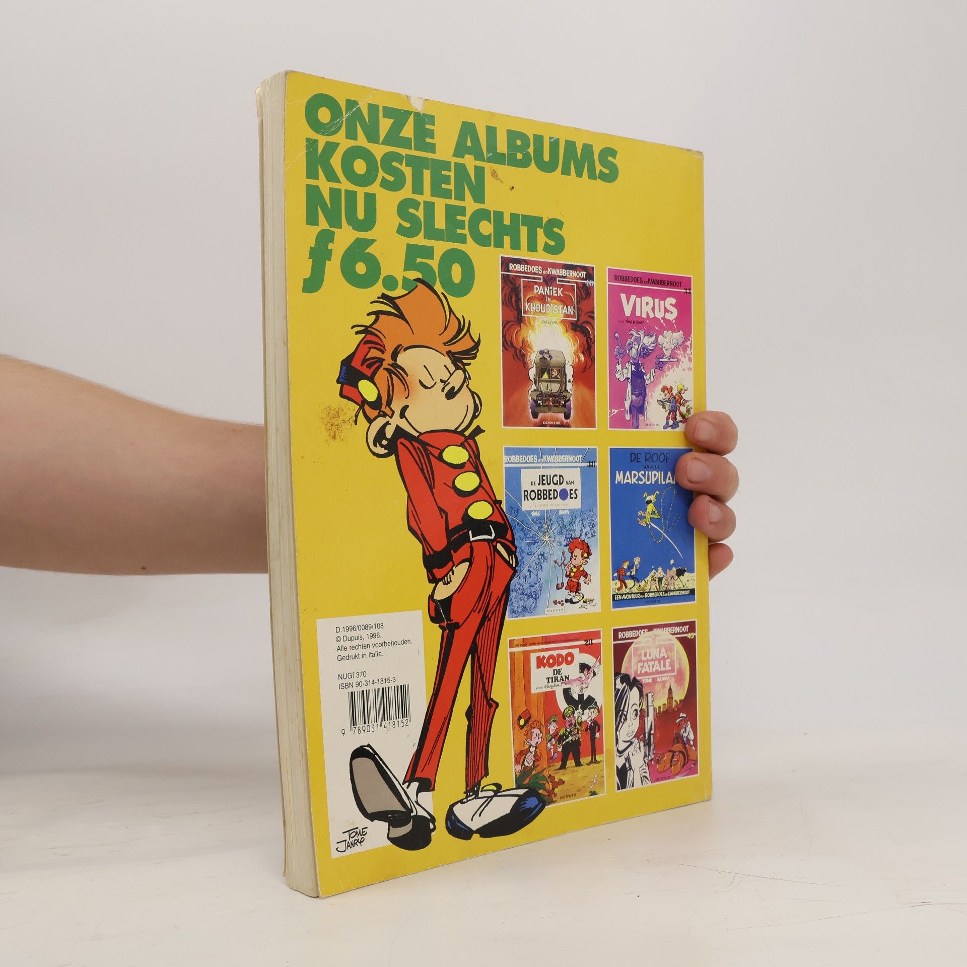 Tome Janry Robbedoes strip- en spelboek - 1: Strip en spelboek