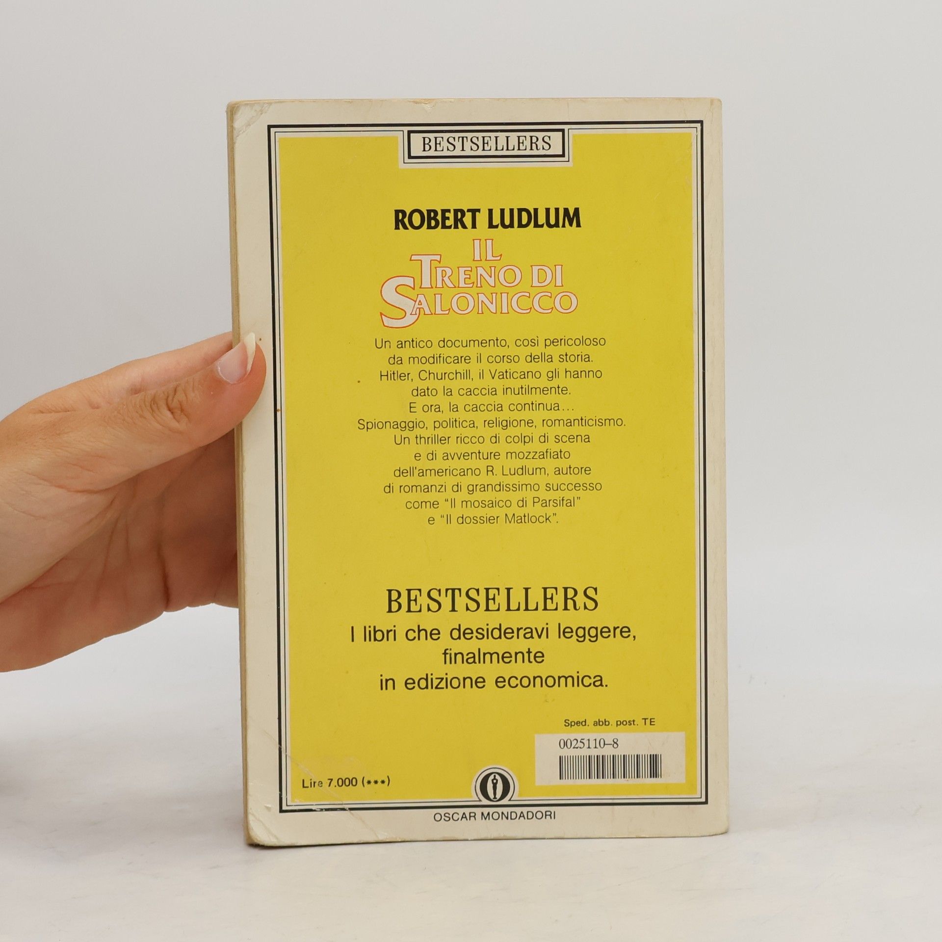 Robert Ludlum Il treno di Salonicco