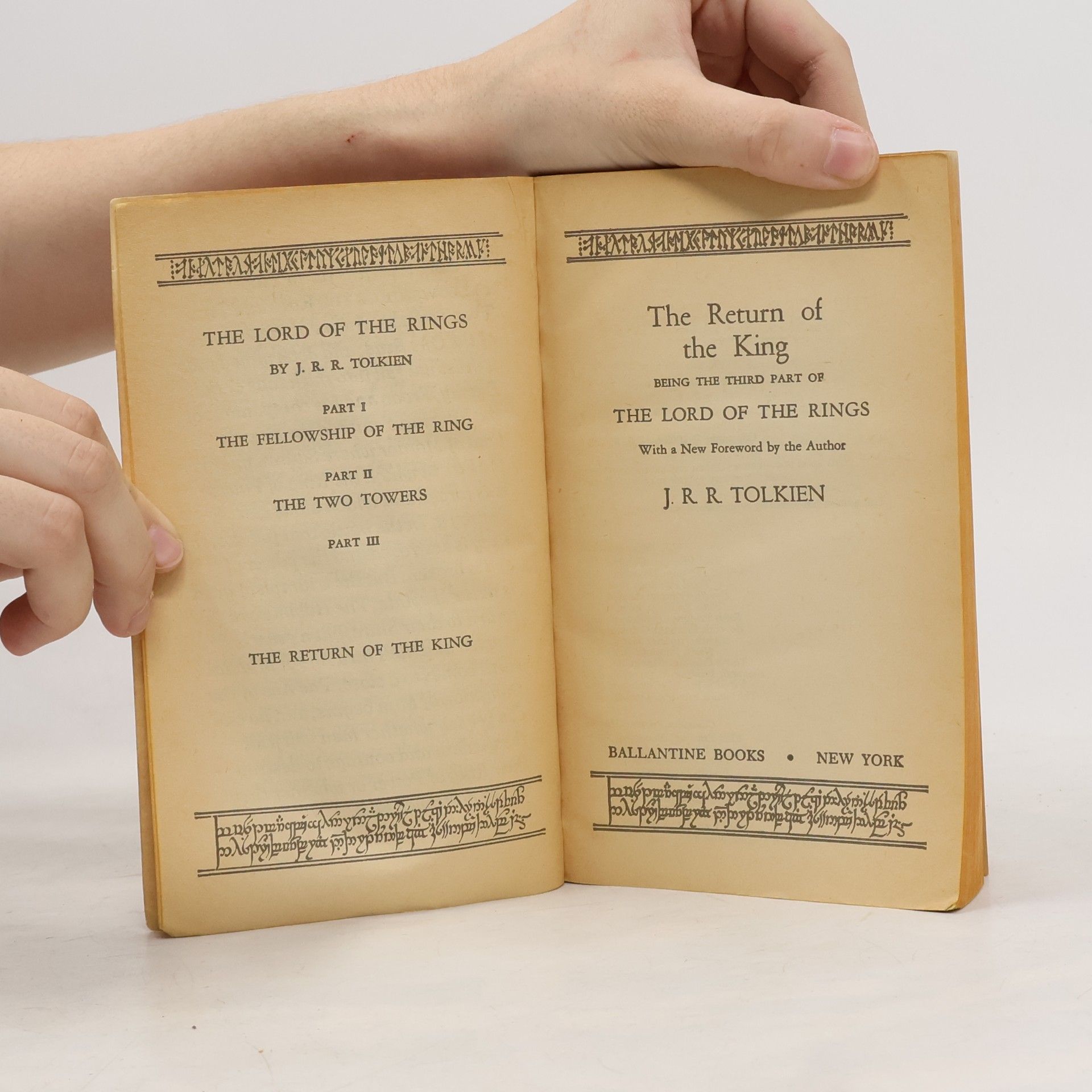 J. R. R. Tolkien The Lord of the Rings 3. The Return of the King
