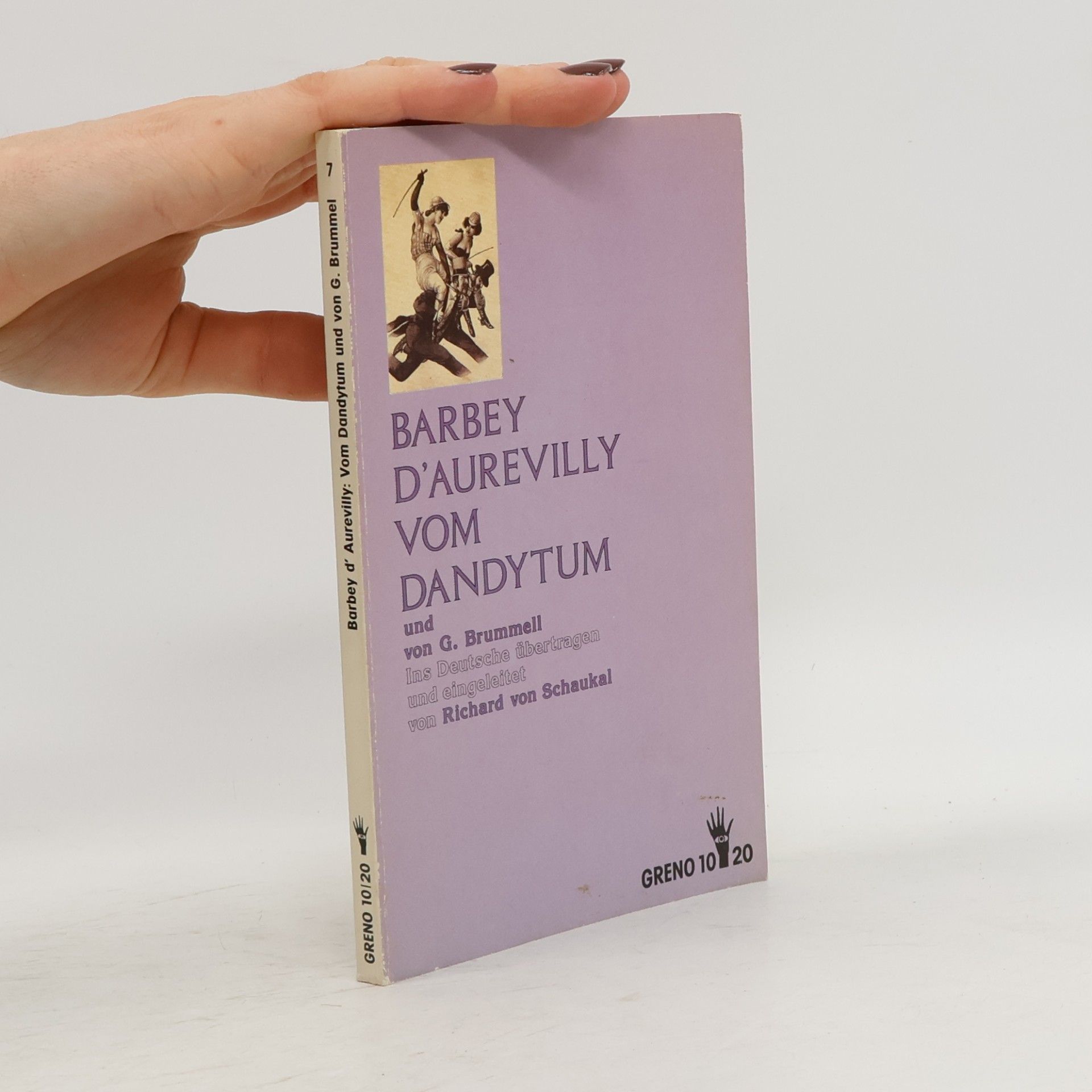 Jules Amédée Barbey d'Aurevilly Vom Dandytum und von G. Brummell