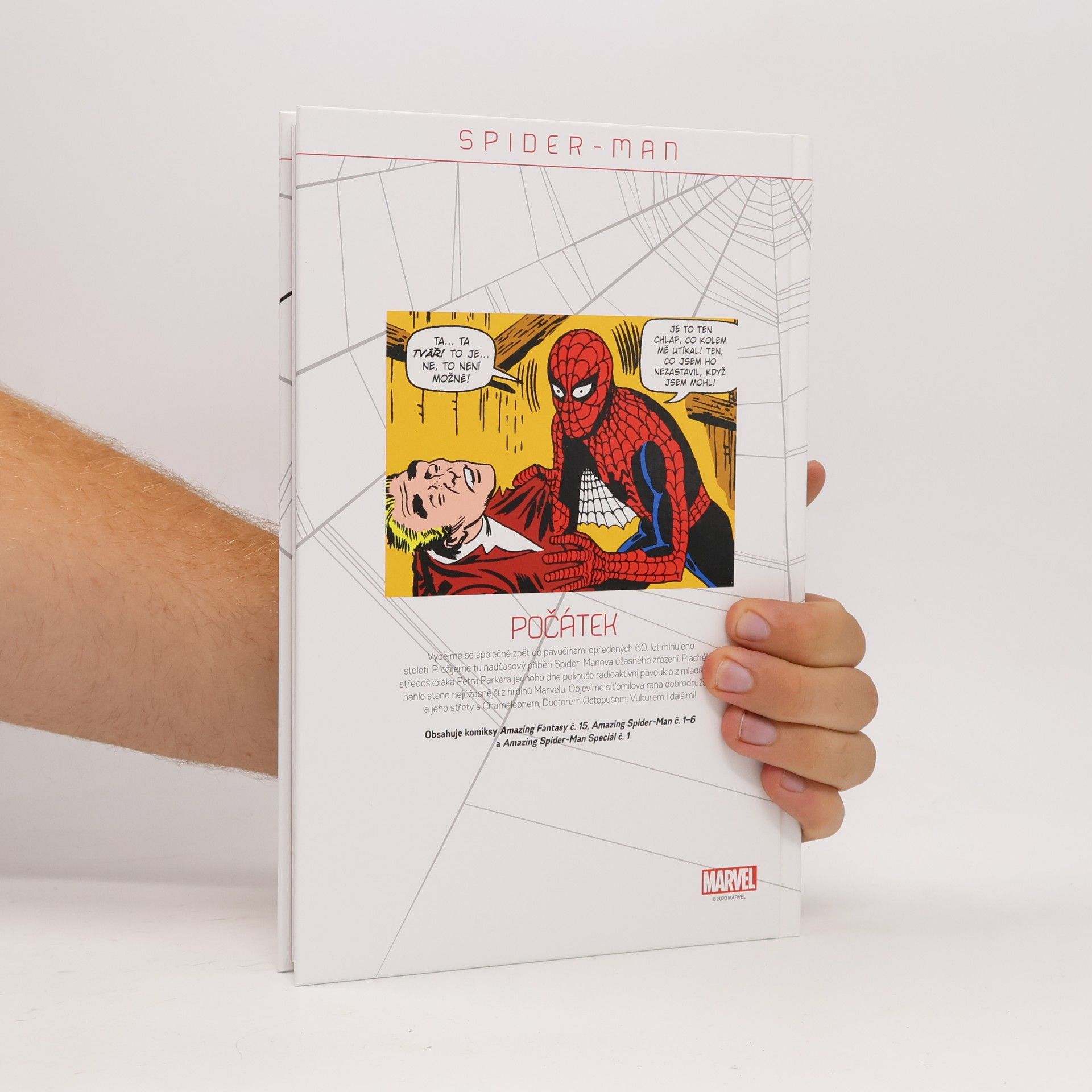 Stan Lee Komiksový výběr 15. Spider-man. Počátek