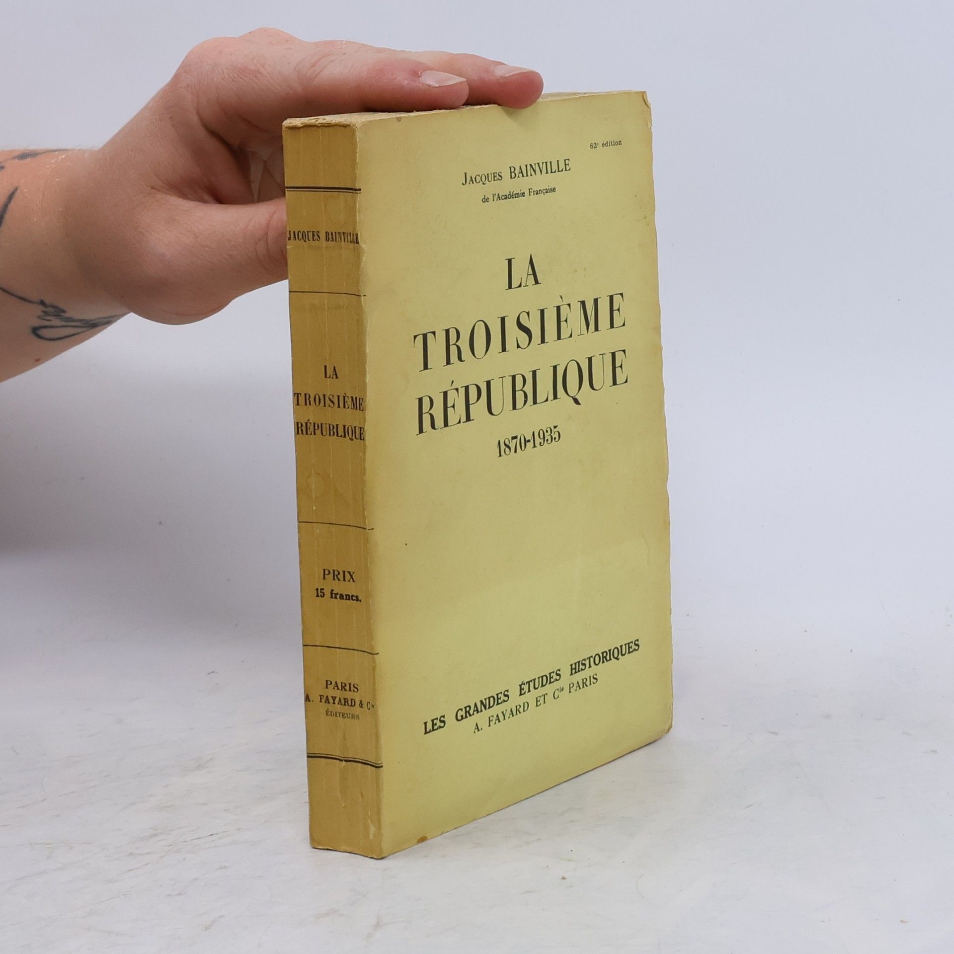 La Troisiéme République 1870-1935