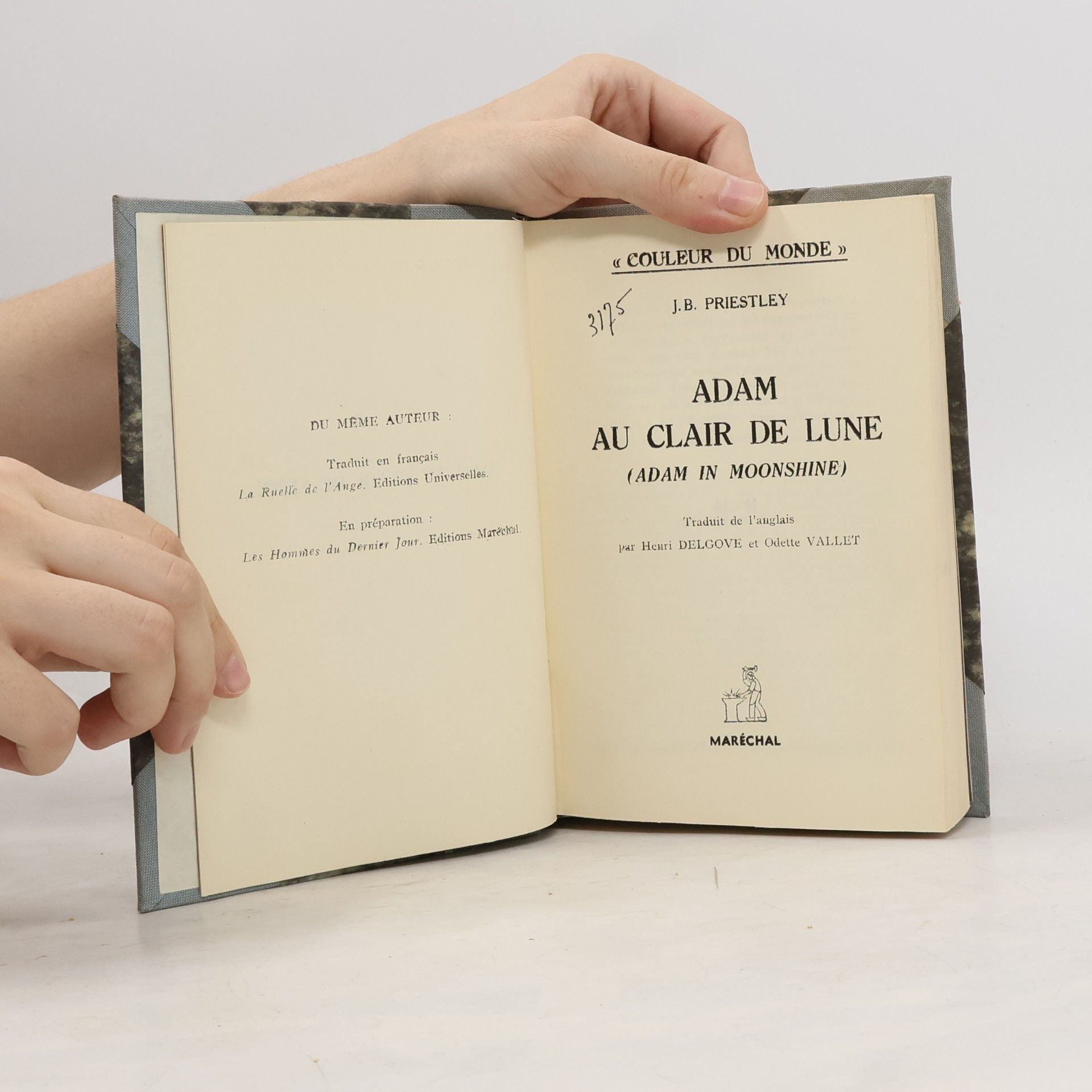 John Boynton Priestley Adam au clair de lune