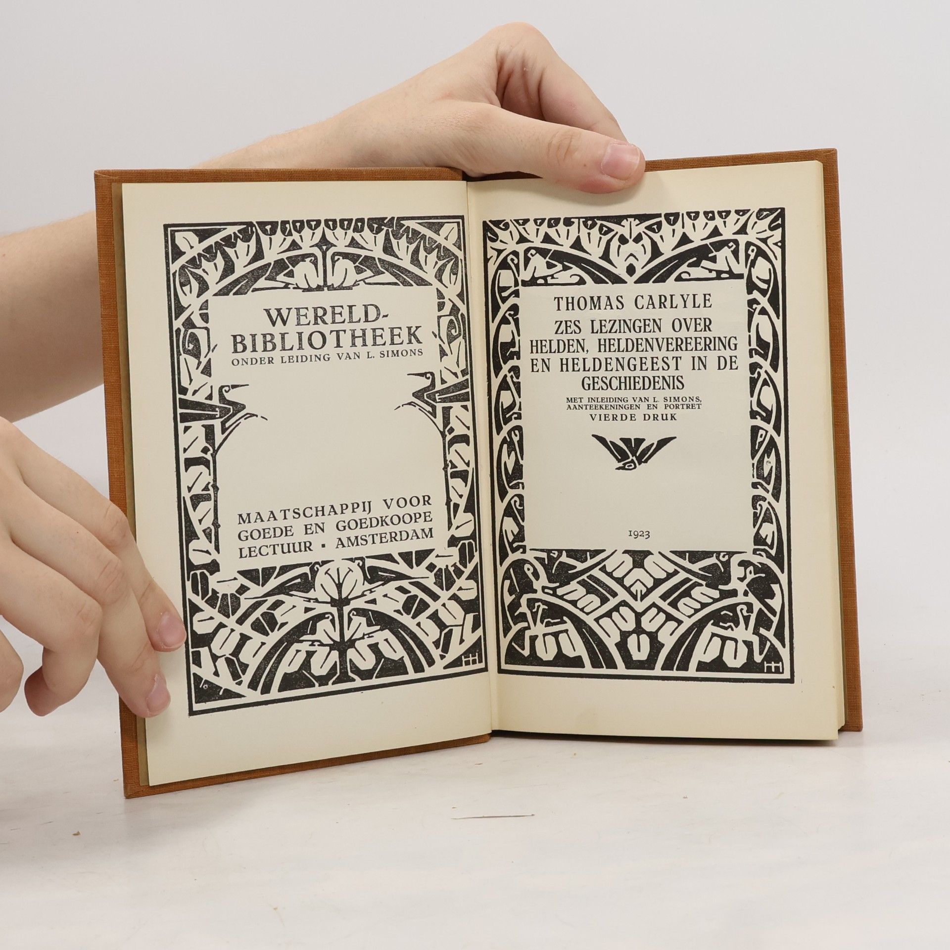 Thomas Carlyle Zes lezingen over helden, heldenvereering en heldengeest in de geschiedenis