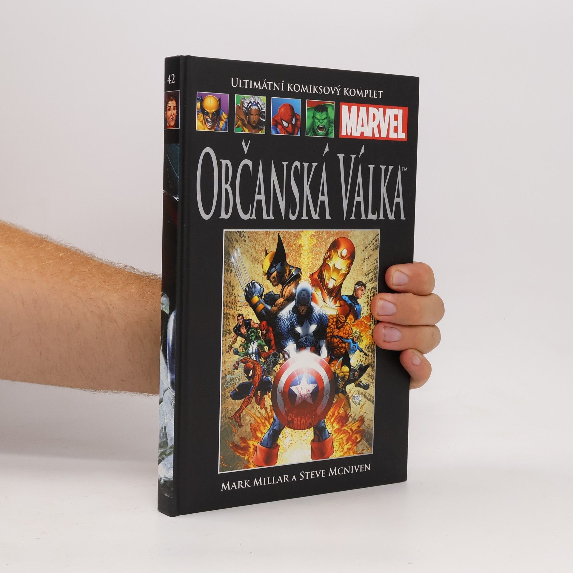 Steve McNiven Ultimátní komiksový komplet 42. Občanská válka