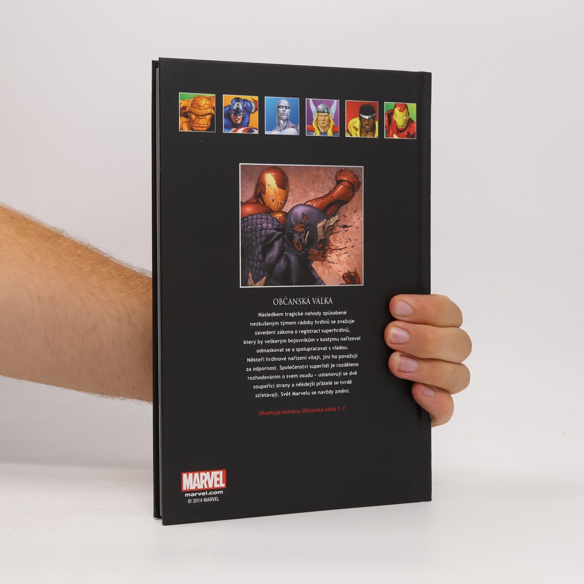 Mark Millar Ultimátní komiksový komplet 42. Občanská válka